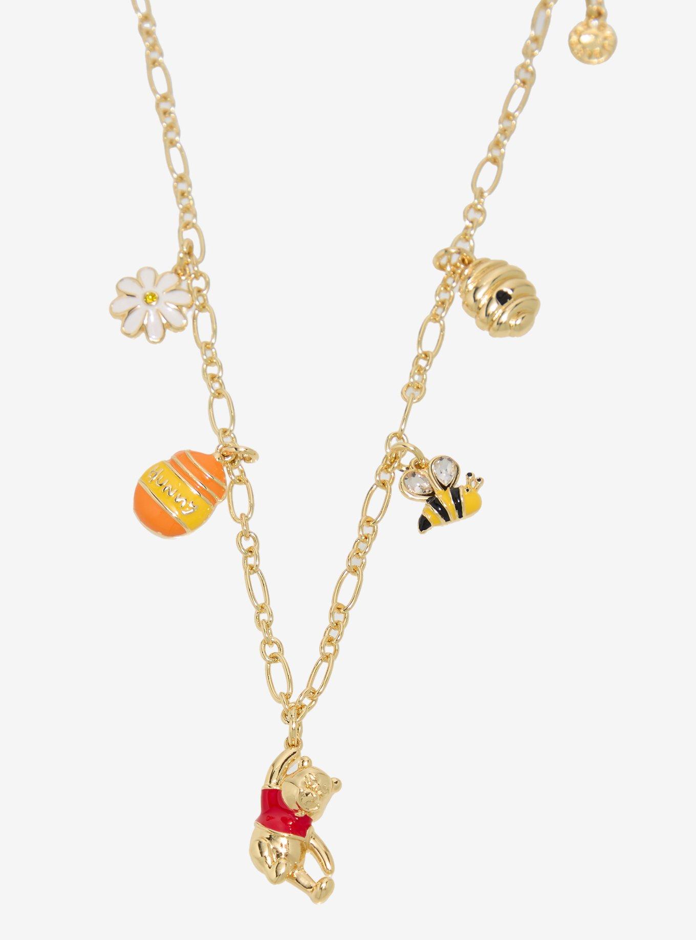 Baublebar Disney Winnie the Pooh Charm Necklace - BoxLunch Exclusive, , alternate
