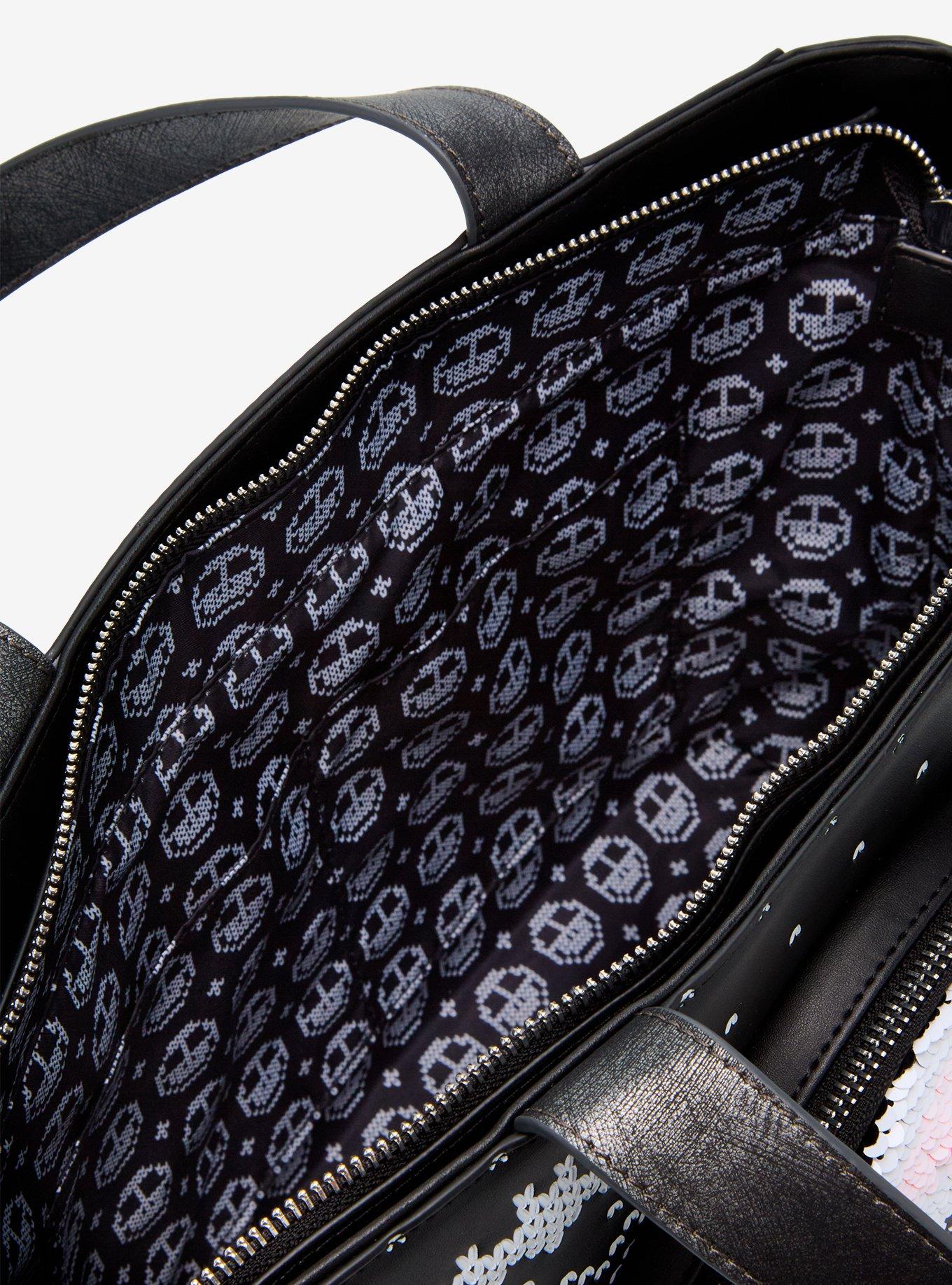 Loungefly The Nightmare Before Christmas Jack Reversible Sequins Mini Backpack, , alternate