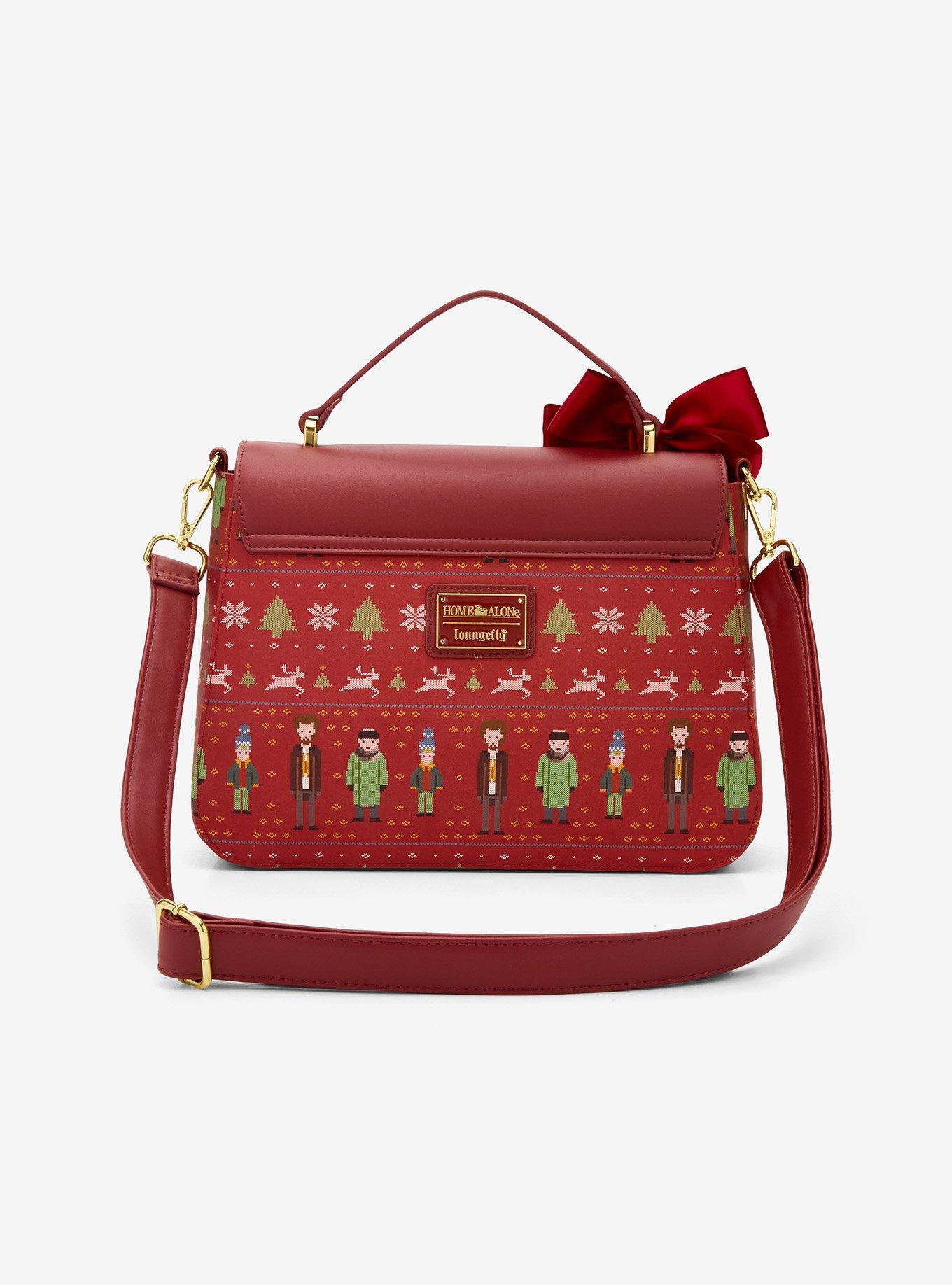Loungefly Home Alone Character Fair Isle Crossbody Bag, , alternate