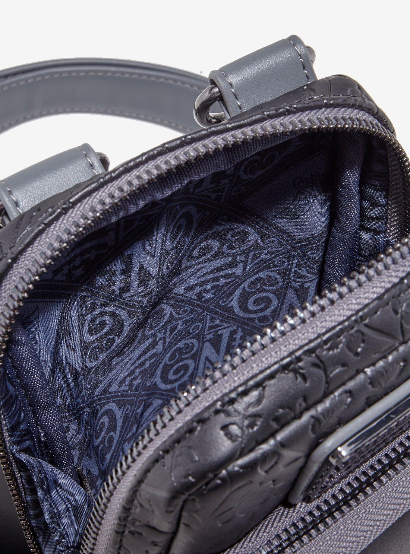 Loungefly Wednesday Black Rose Mini Crossbody Bag, , alternate