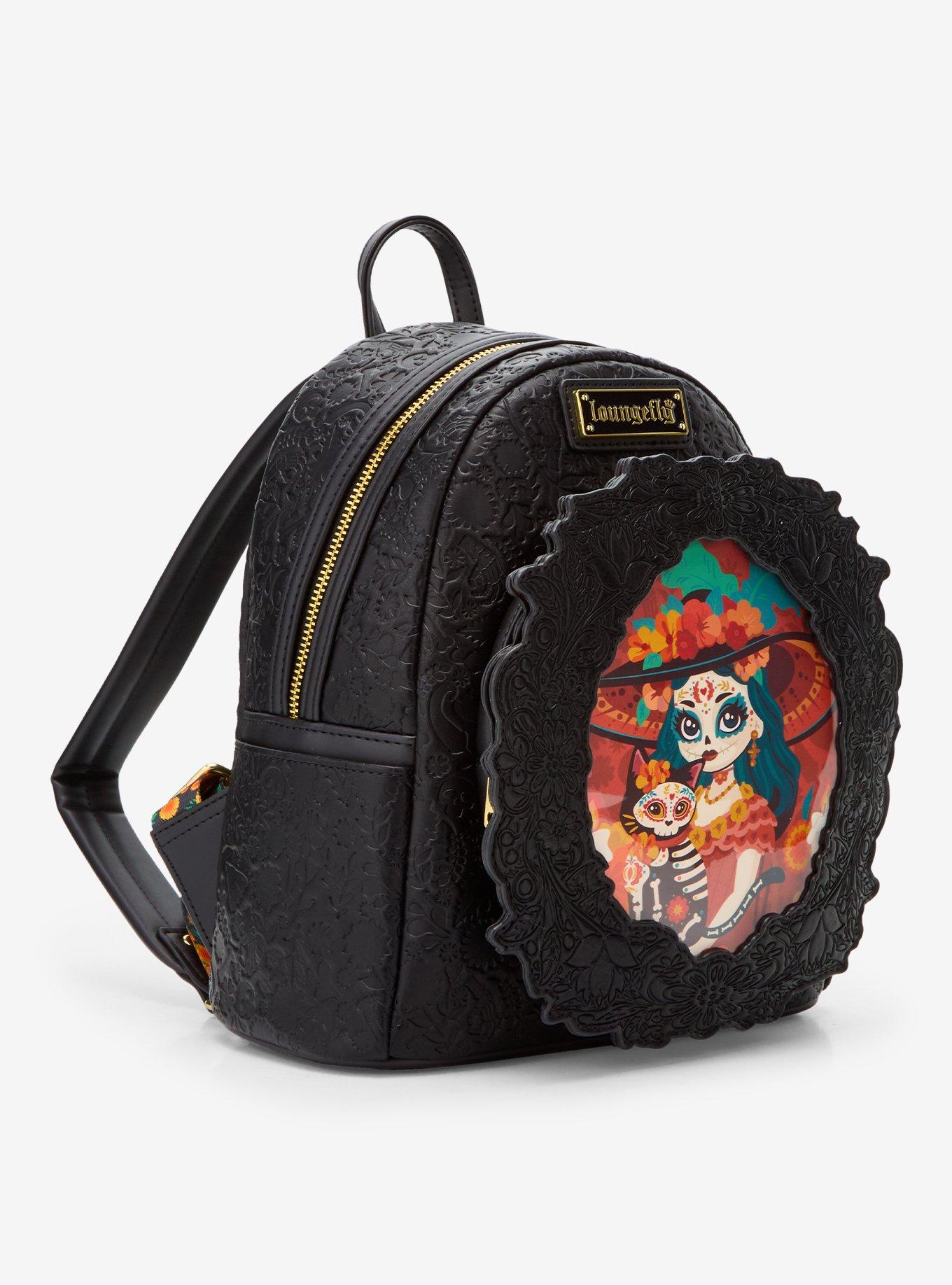 Loungefly Día De Los Muertos Photo Frame Mini Backpack, , hi-res