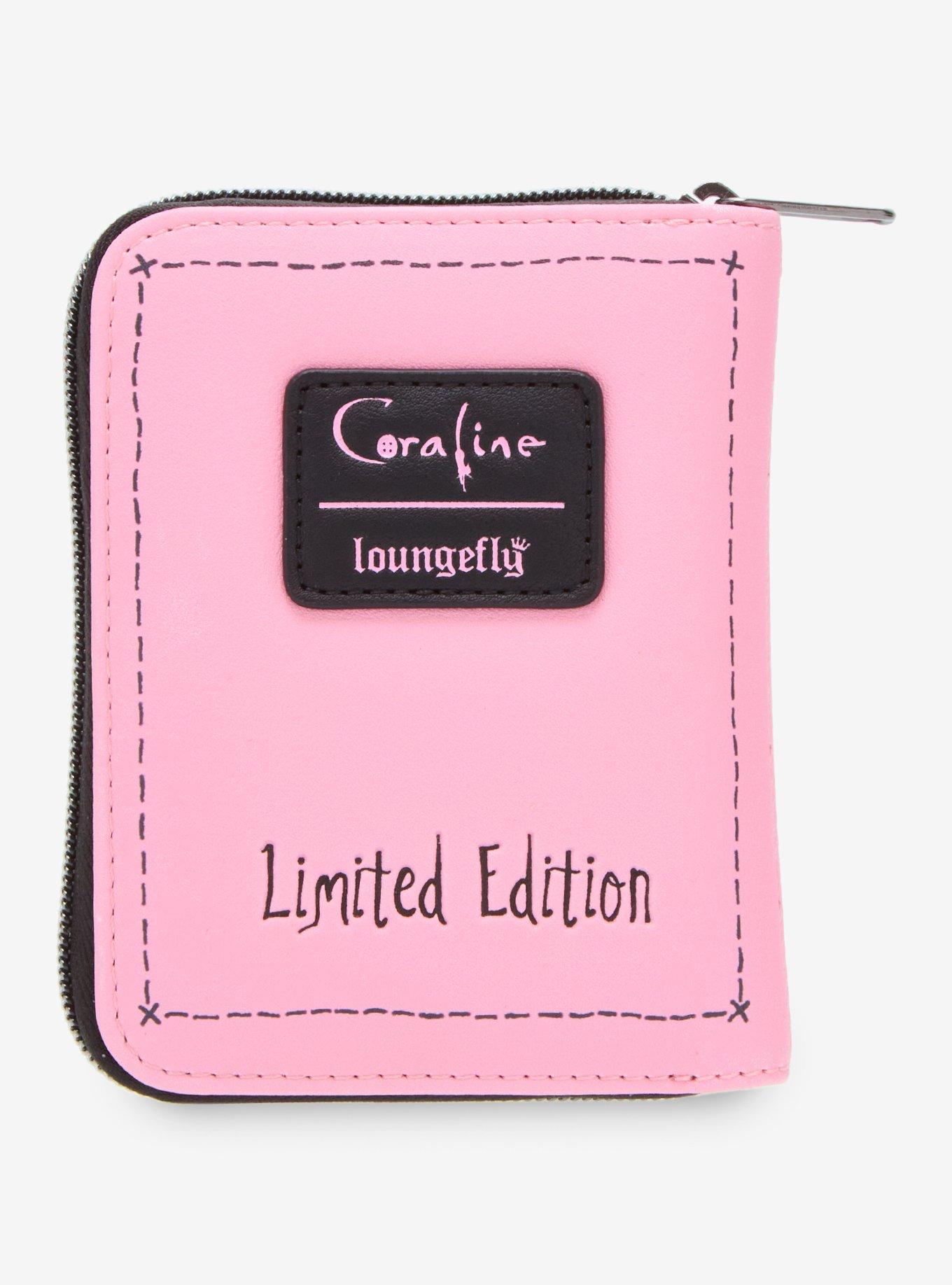 Loungefly Coraline Limited Edition Doll Mini Zipper Wallet, , alternate