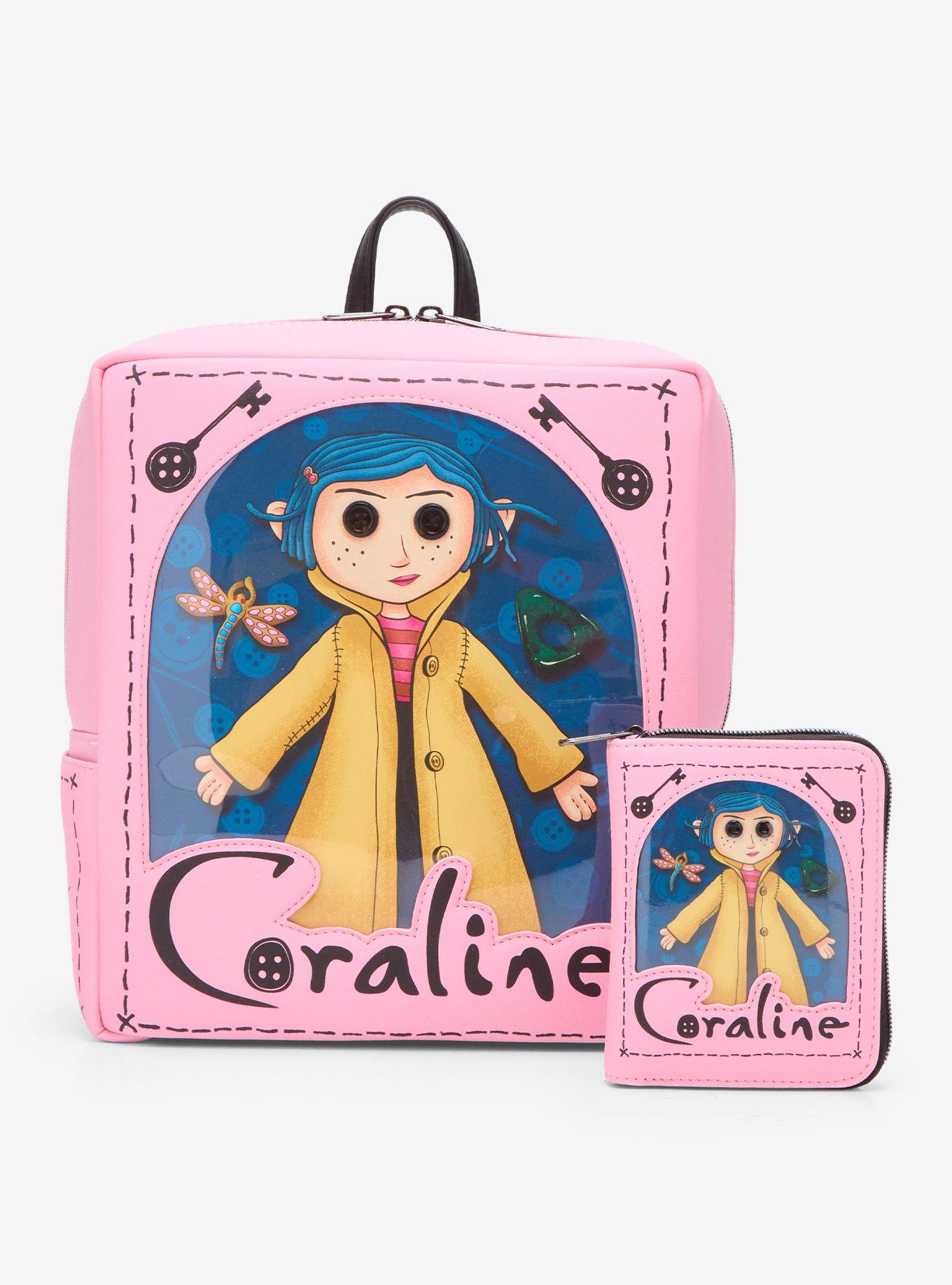 Loungefly Coraline Limited Edition Doll Mini Zipper Wallet, , alternate