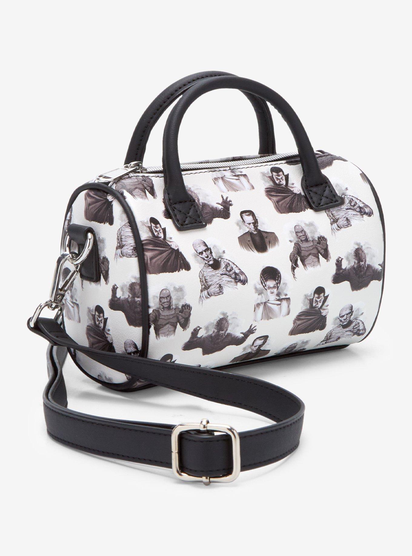 Loungefly Universal Monsters Black & White Crossbody Bag, , hi-res