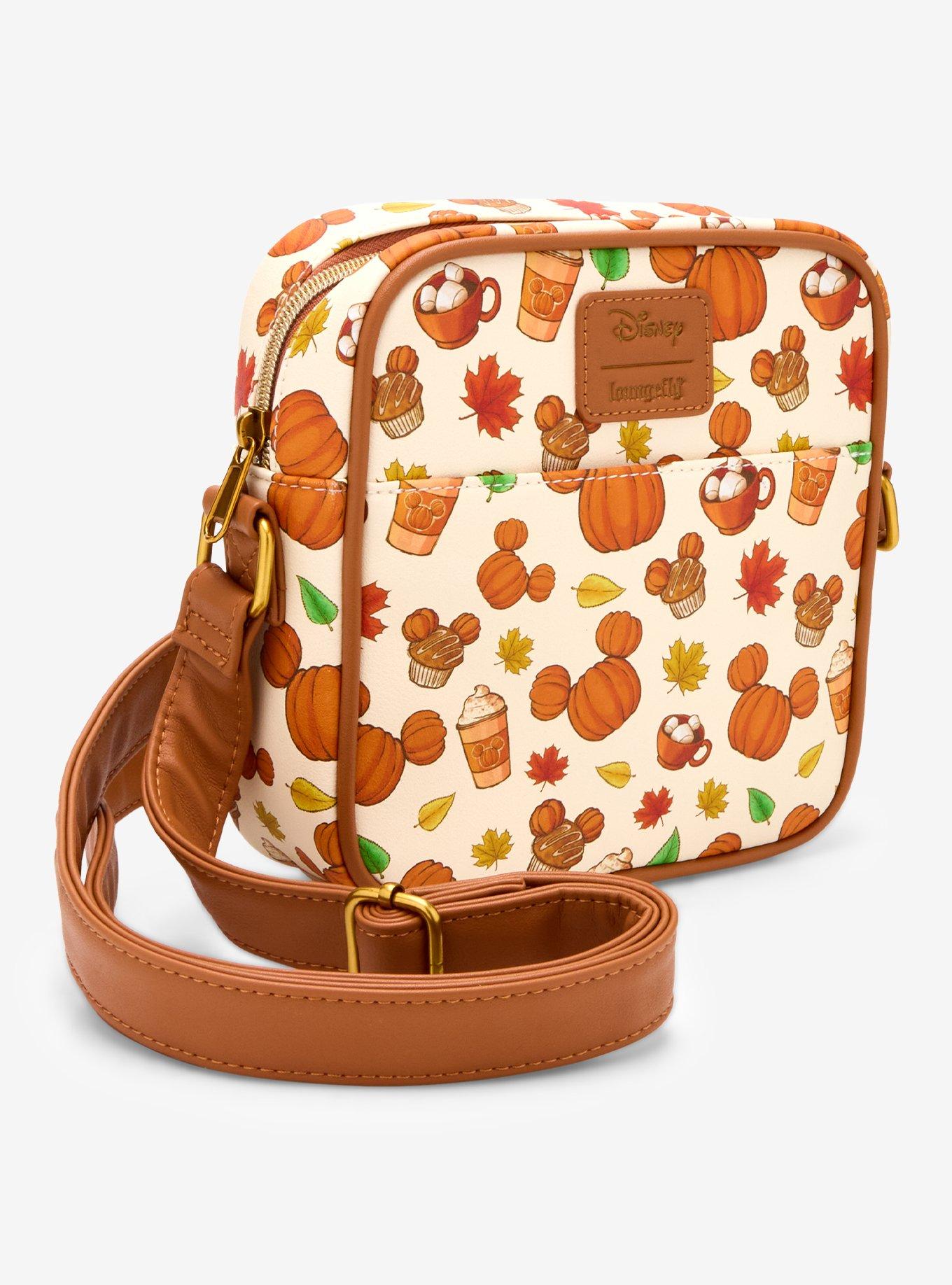 Loungefly Disney Mickey Mouse Fall Treats Crossbody Bag, , hi-res