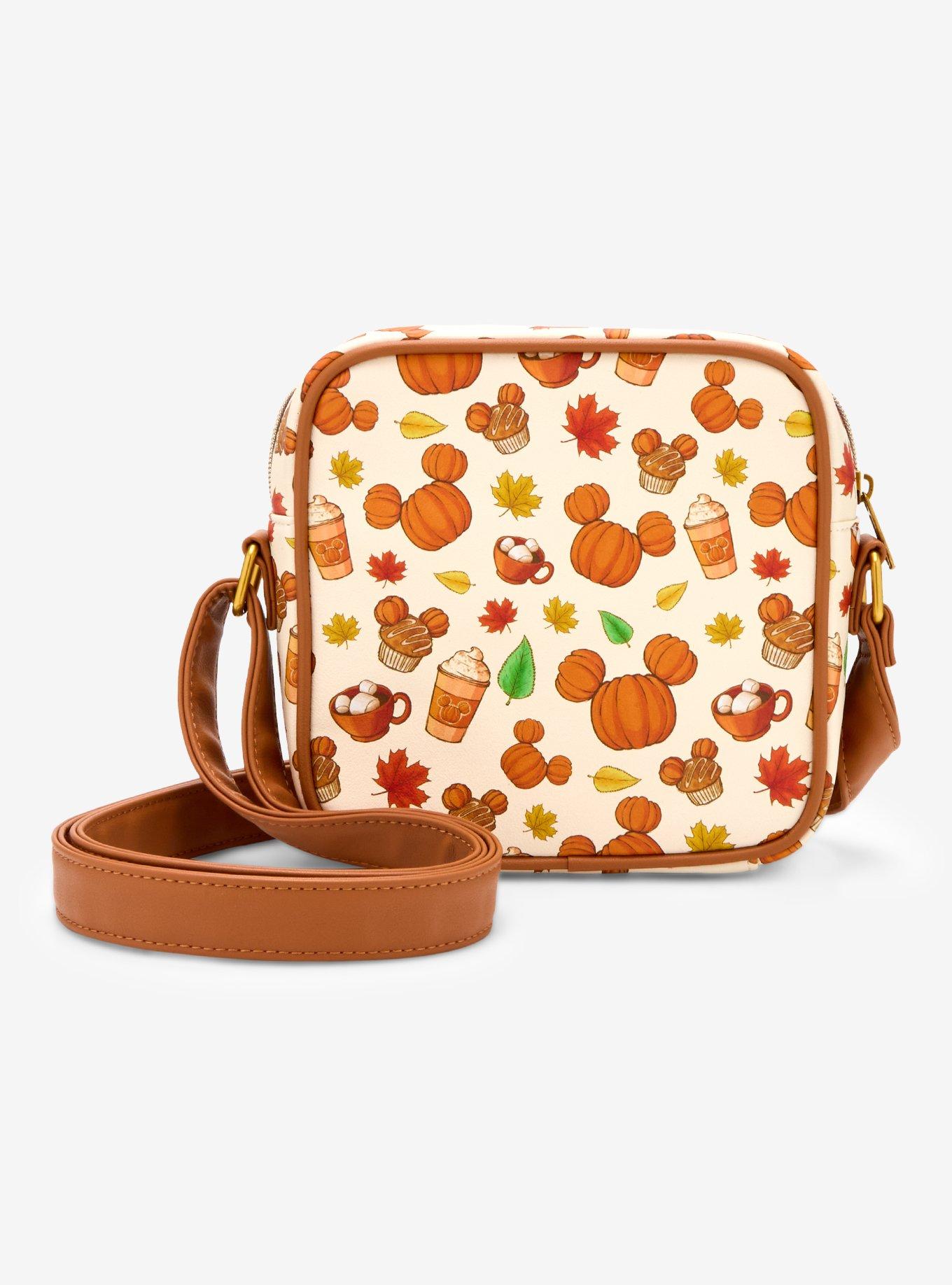 Loungefly Disney Mickey Mouse Fall Treats Crossbody Bag, , alternate