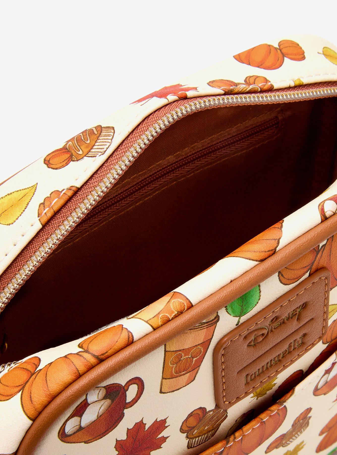 Loungefly Disney Mickey Mouse Fall Treats Crossbody Bag, , alternate