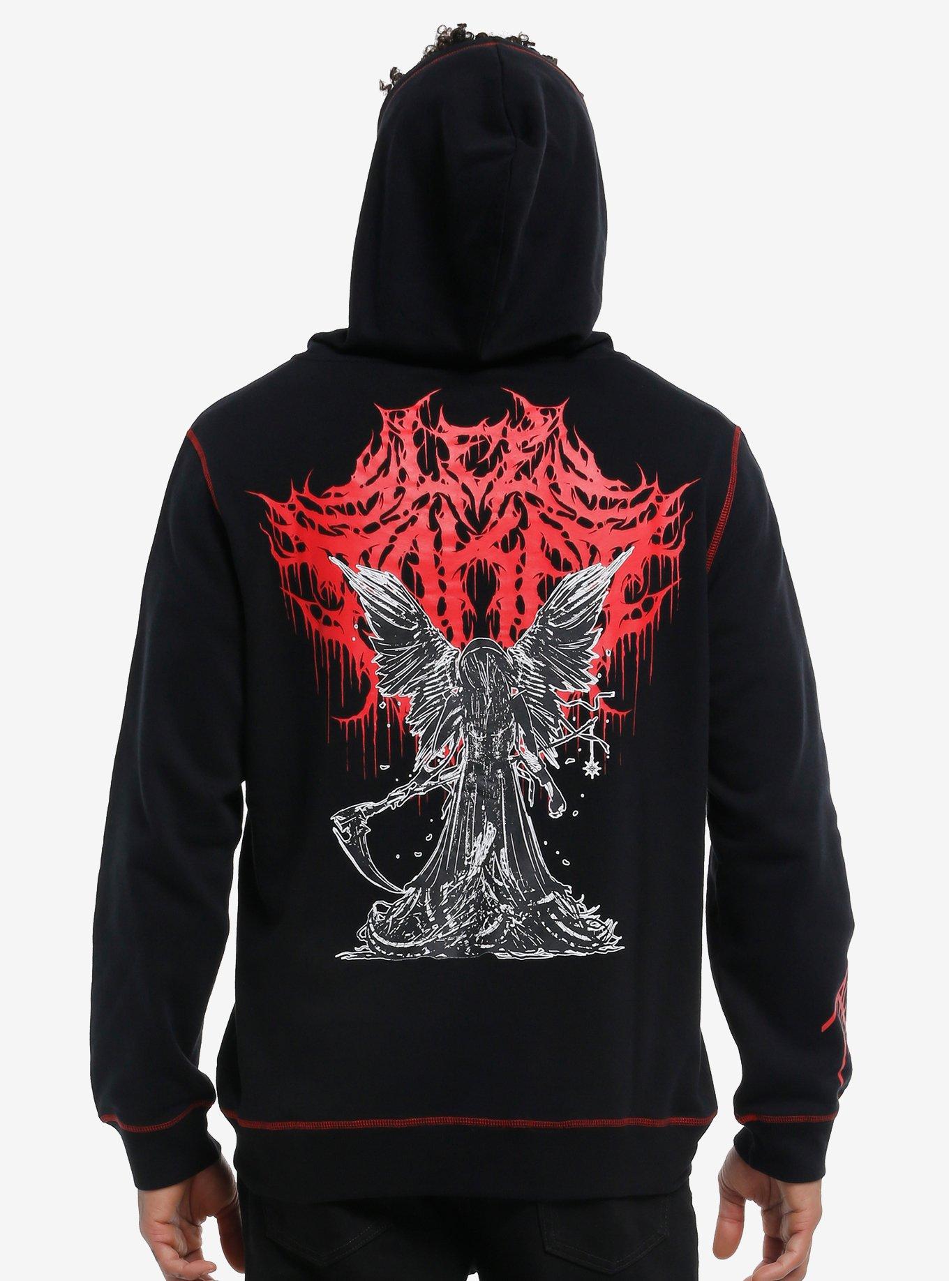 Sleep Token Contrast Stitch Hoodie, , hi-res