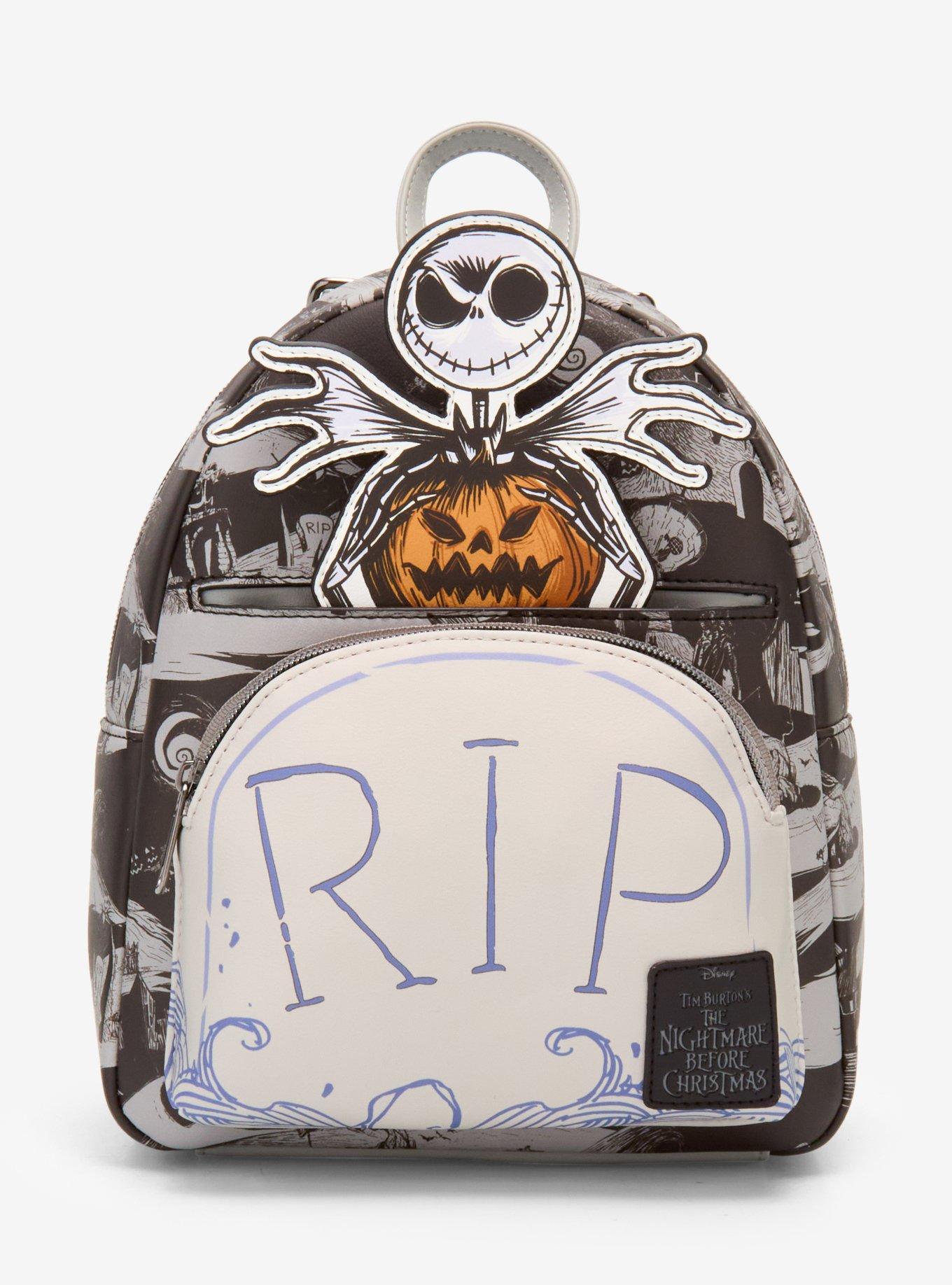 Loungefly The Nightmare Before Christmas Jack RIP Mini Backpack, , hi-res