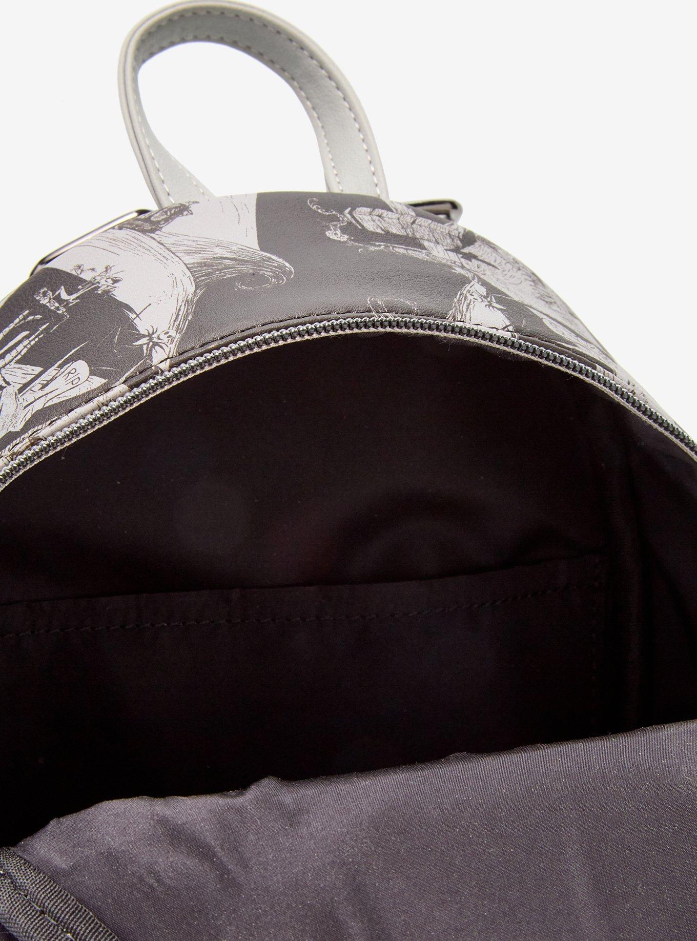 Loungefly The Nightmare Before Christmas Jack RIP Mini Backpack, , alternate
