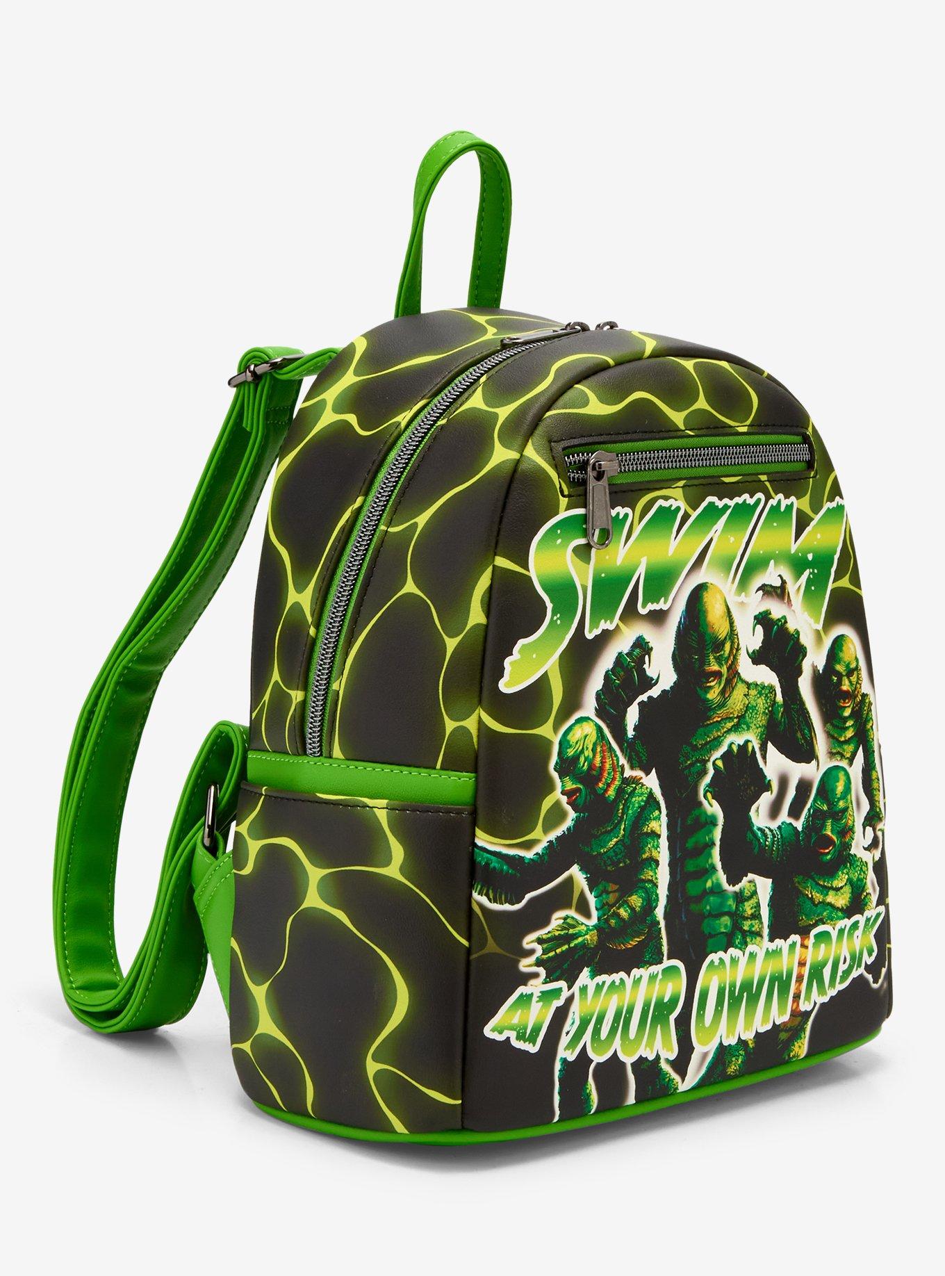 Loungefly Universal Monsters Creature From The Black Lagoon Collage Mini Backpack, , hi-res