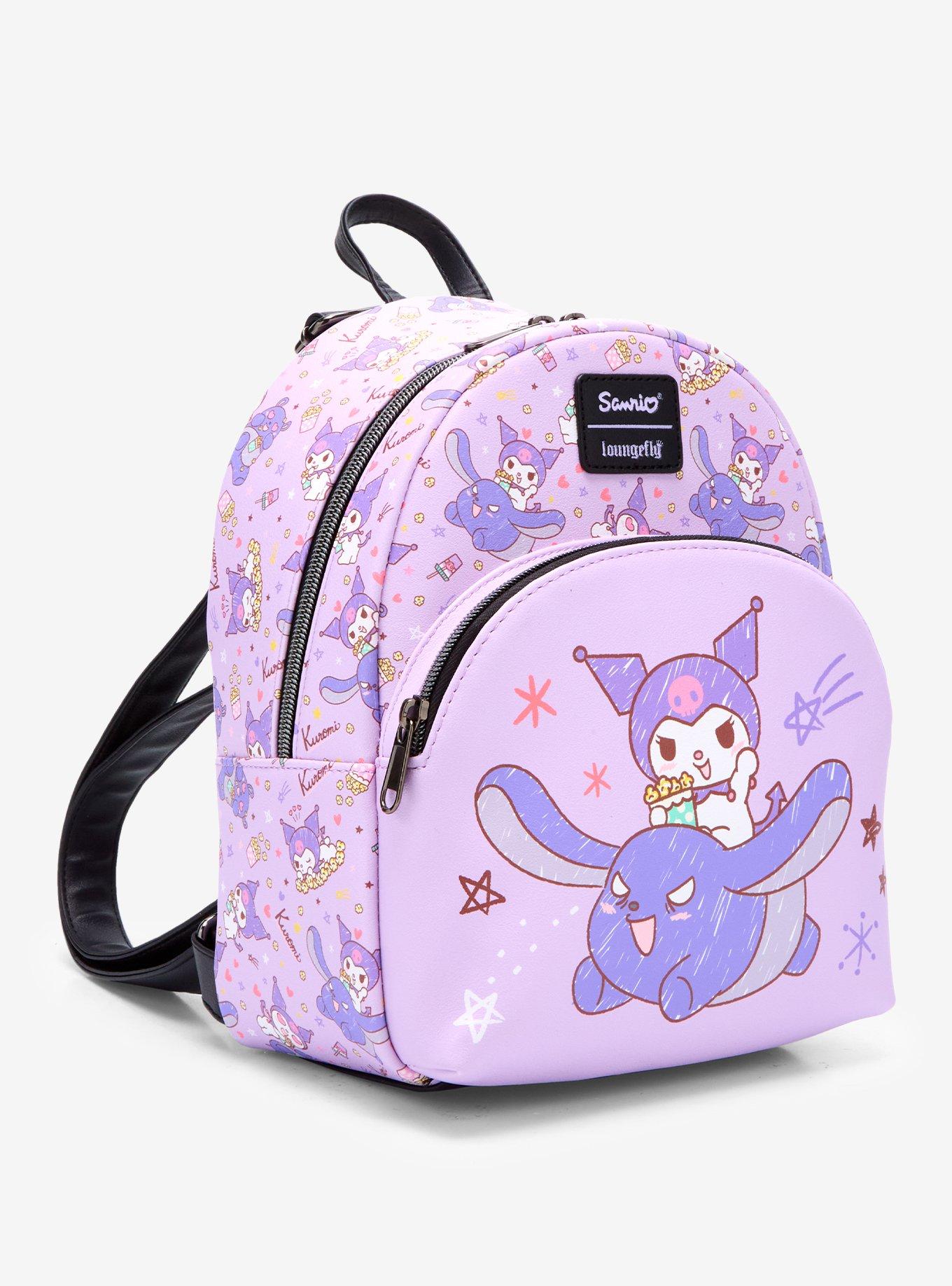 Loungefly Kuromi Baku Snacks Mini Backpack, , hi-res