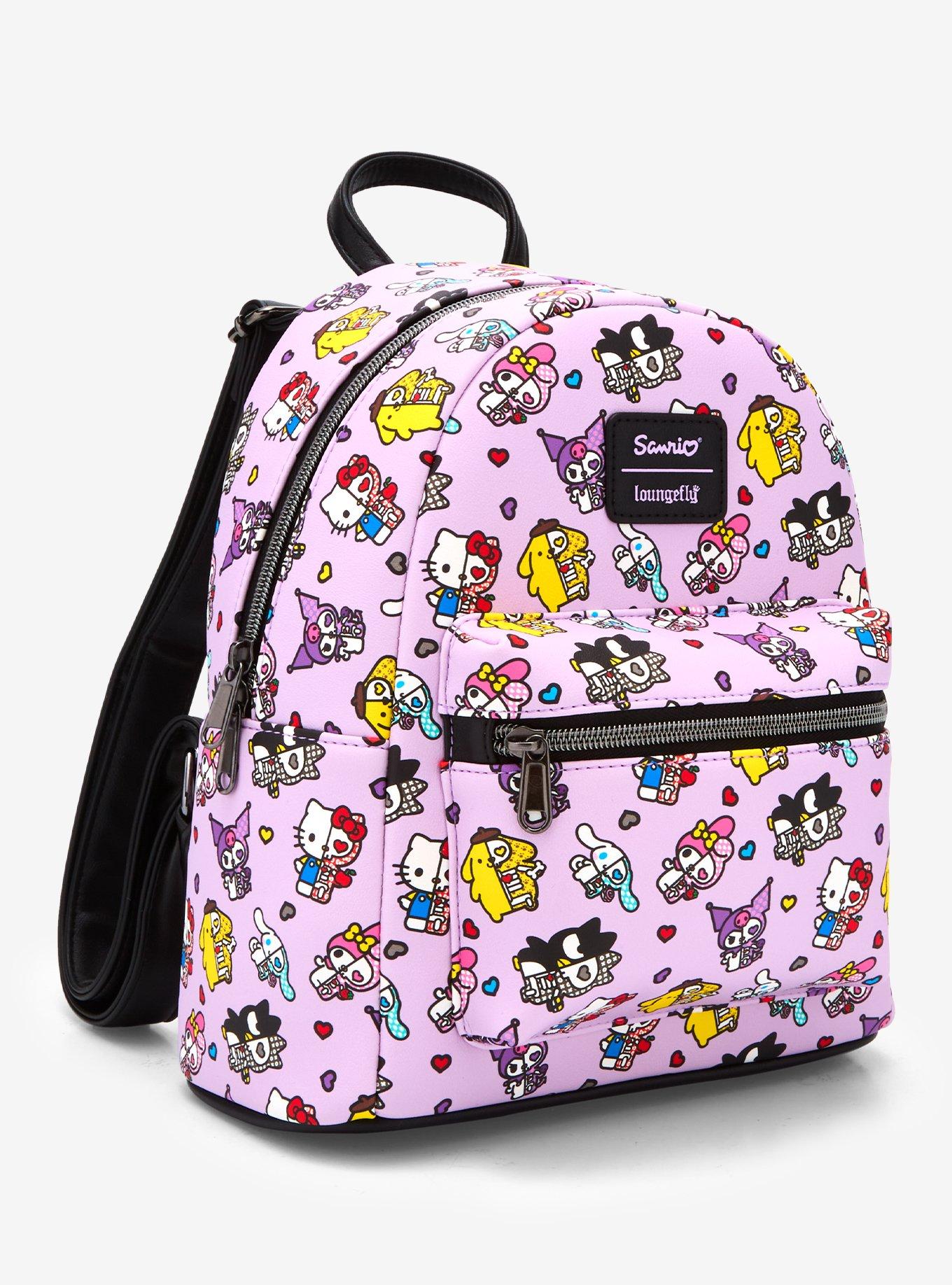 Loungefly Hello Kitty And Friends Half Skeleton Mini Backpack, , hi-res