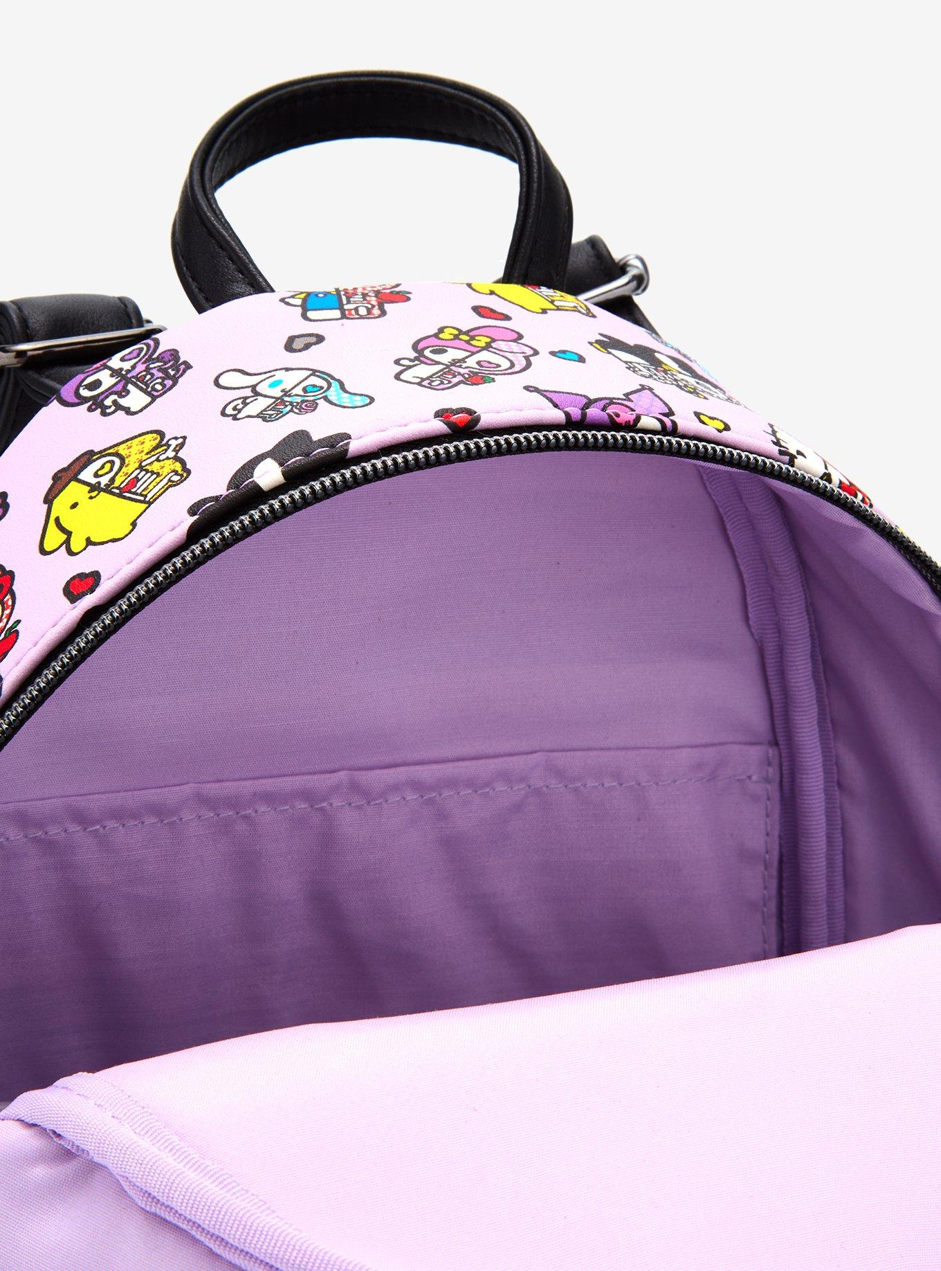 Loungefly Hello Kitty And Friends Half Skeleton Mini Backpack, , alternate