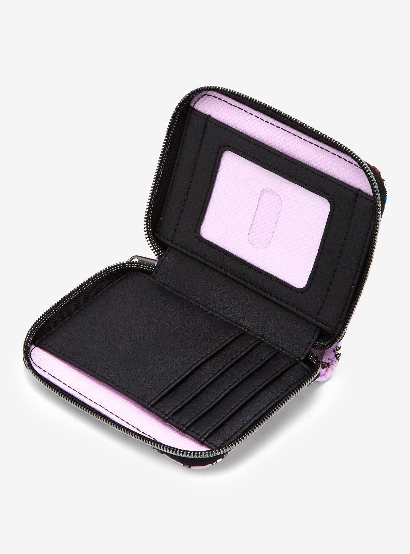 Loungefly Hello Kitty And Friends Half Skeleton Mini Zipper Wallet, , alternate