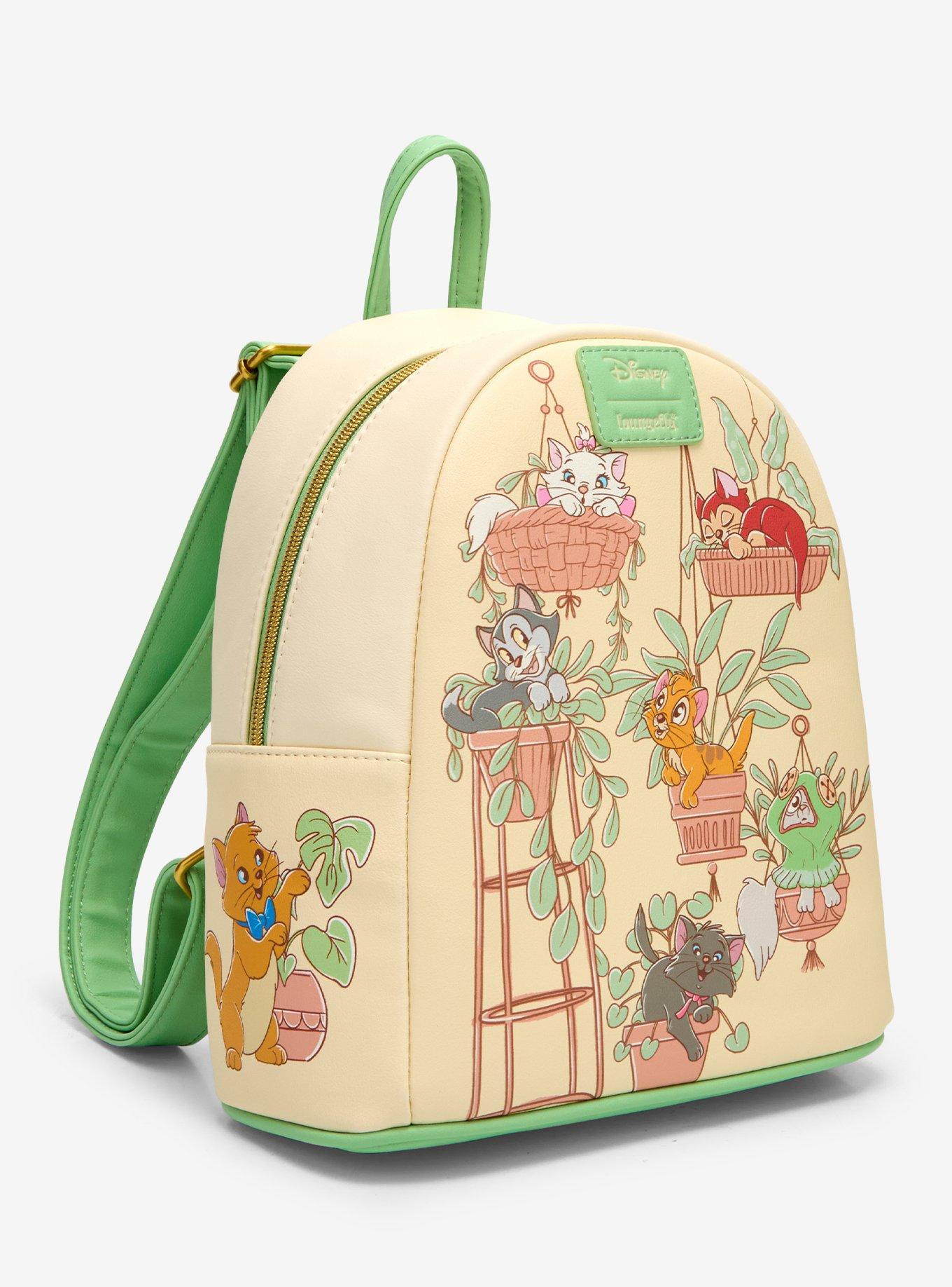 Loungefly Disney Cats & Plants Mini Backpack, , hi-res
