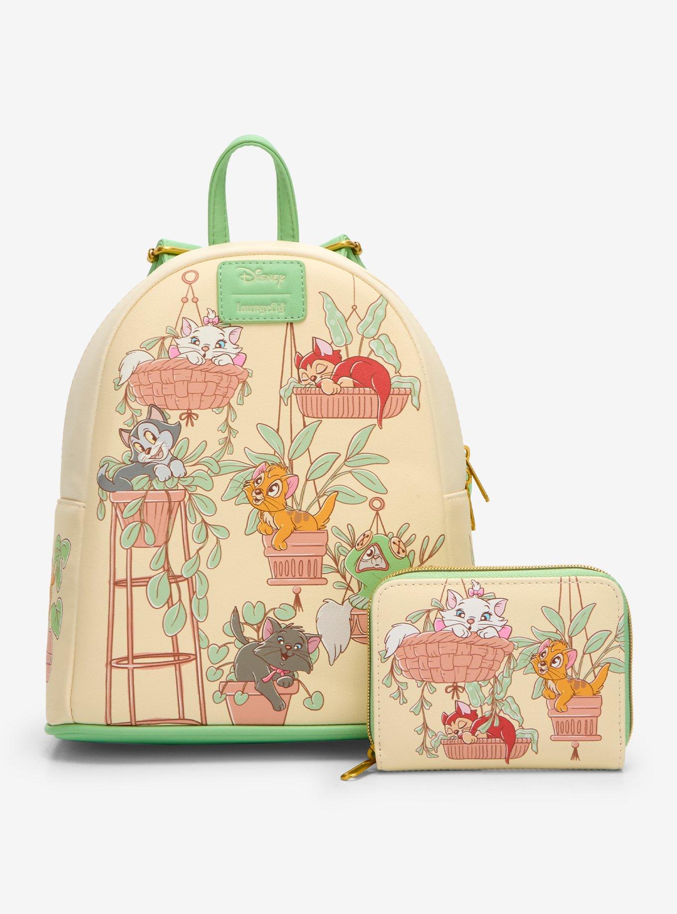 Loungefly Disney Cats & Plants Mini Backpack, , alternate