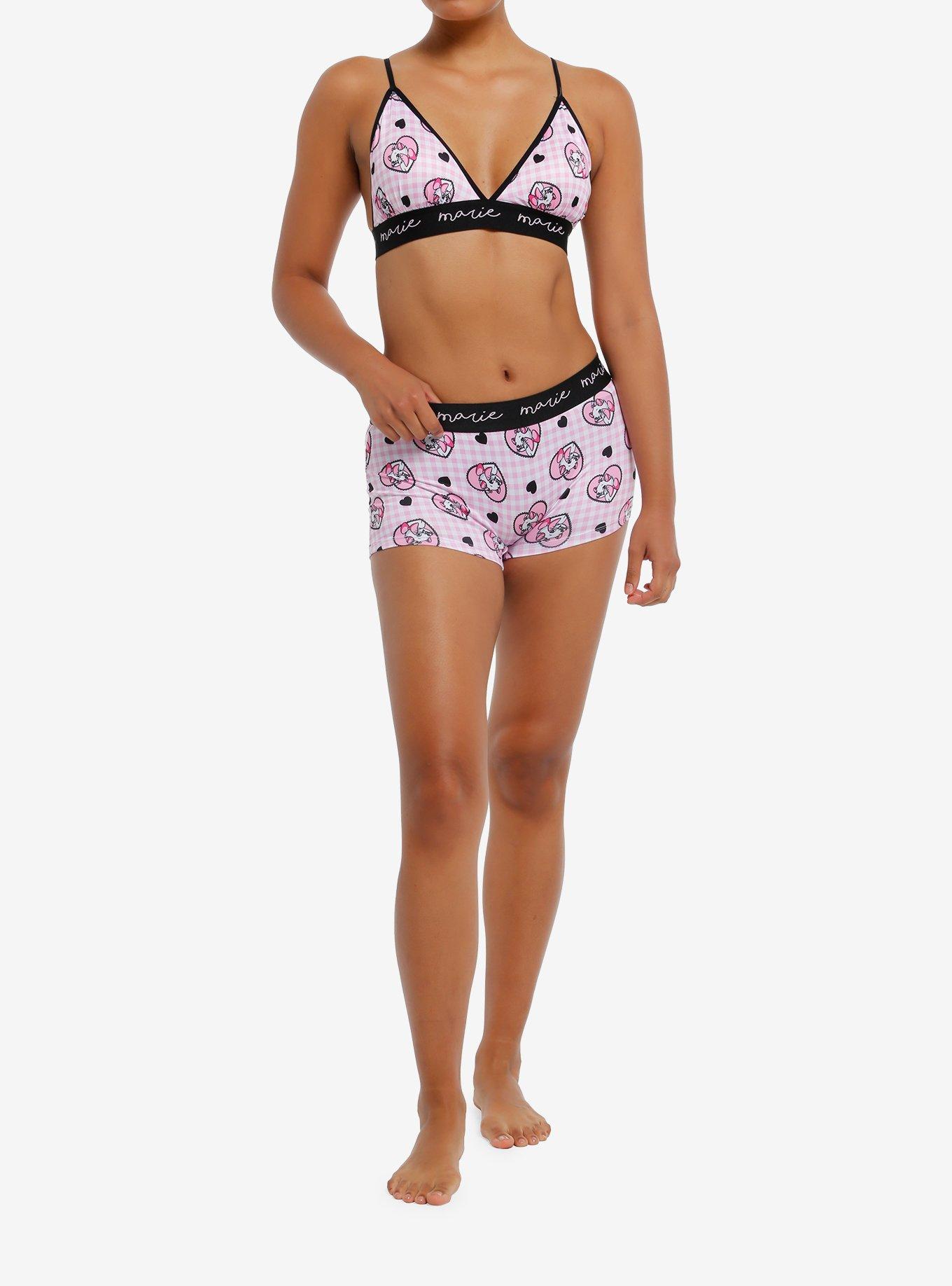 Disney The Aristocats Marie Bra & Boyshort Panty Set, , hi-res