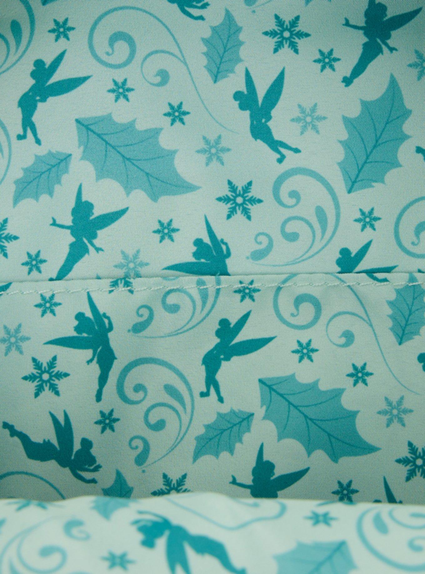 Loungefly Disney Peter Pan Tinker Bell Holiday Sequin Figural Mini Backpack, , alternate