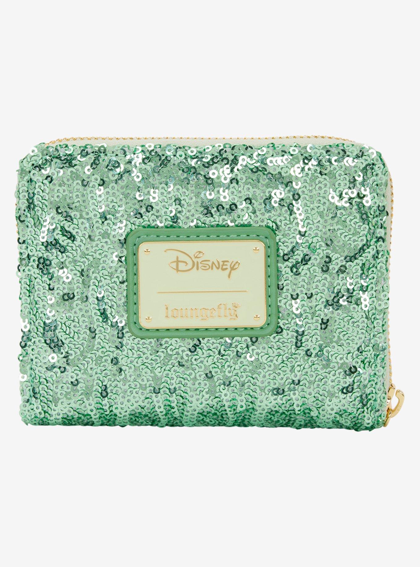 Loungefly Disney Peter Pan Tinker Bell Holiday Sequin Wallet, , hi-res
