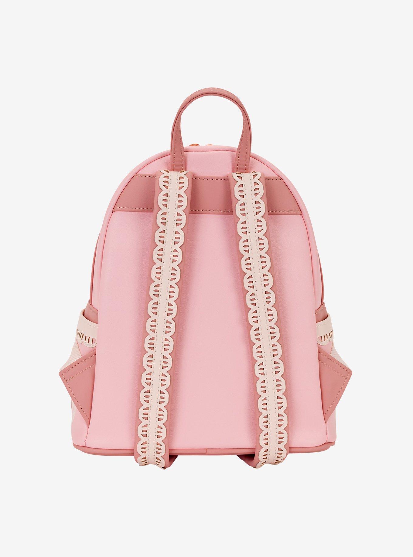 Loungefly Disney Princess Silhouettes Floral Lace Mini Backpack, , hi-res