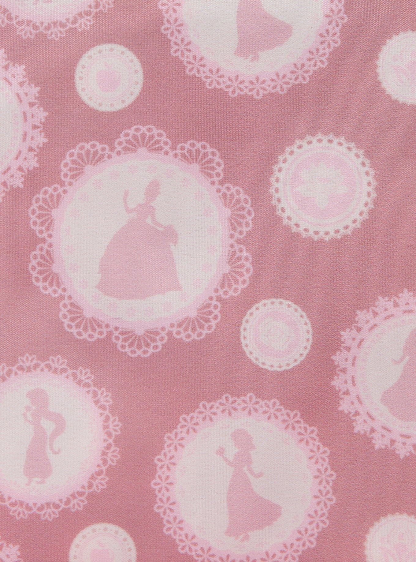 Loungefly Disney Princess Silhouettes Floral Lace Mini Backpack, , alternate