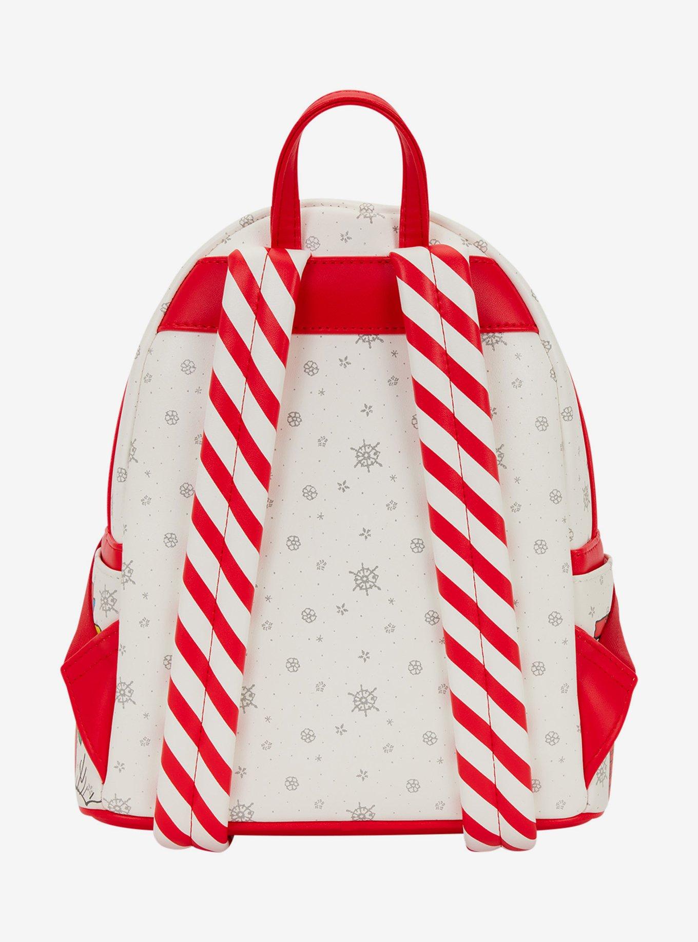 Loungefly Peanuts Snoopy & Woodstock Holiday Wreath Mini Backpack, , hi-res