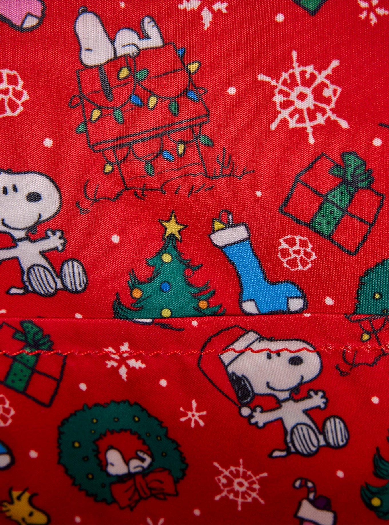 Loungefly Peanuts Snoopy & Woodstock Holiday Wreath Mini Backpack, , alternate