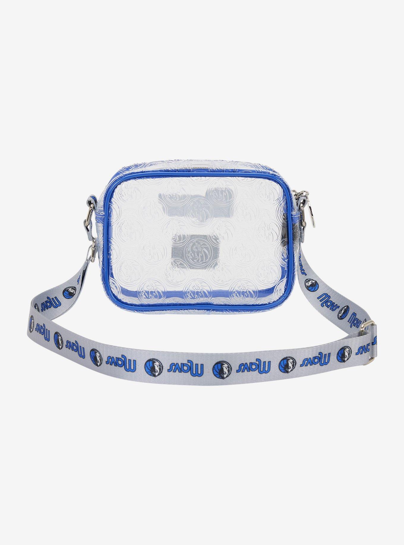 Loungefly NBA Dallas Mavericks Clear Crossbody Bag