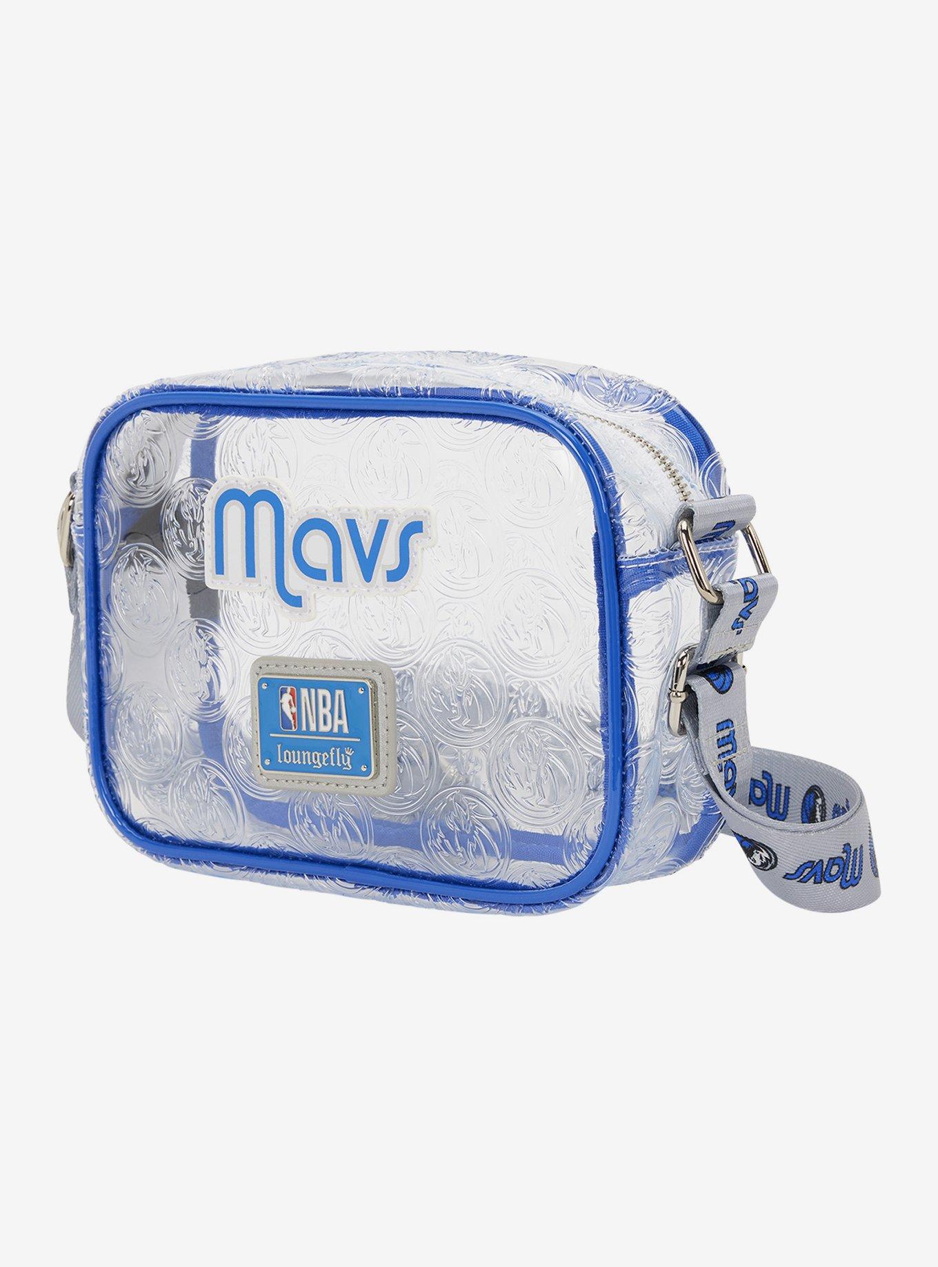 Loungefly NBA Dallas Mavericks Clear Crossbody Bag, , alternate