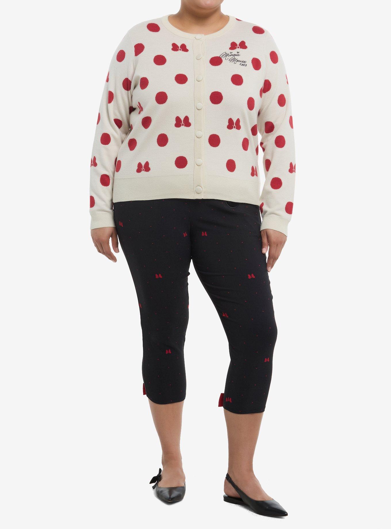 Her Universe Disney Minnie Mouse Polka Dot Cardigan Plus Size Her Universe Exclusive, , hi-res
