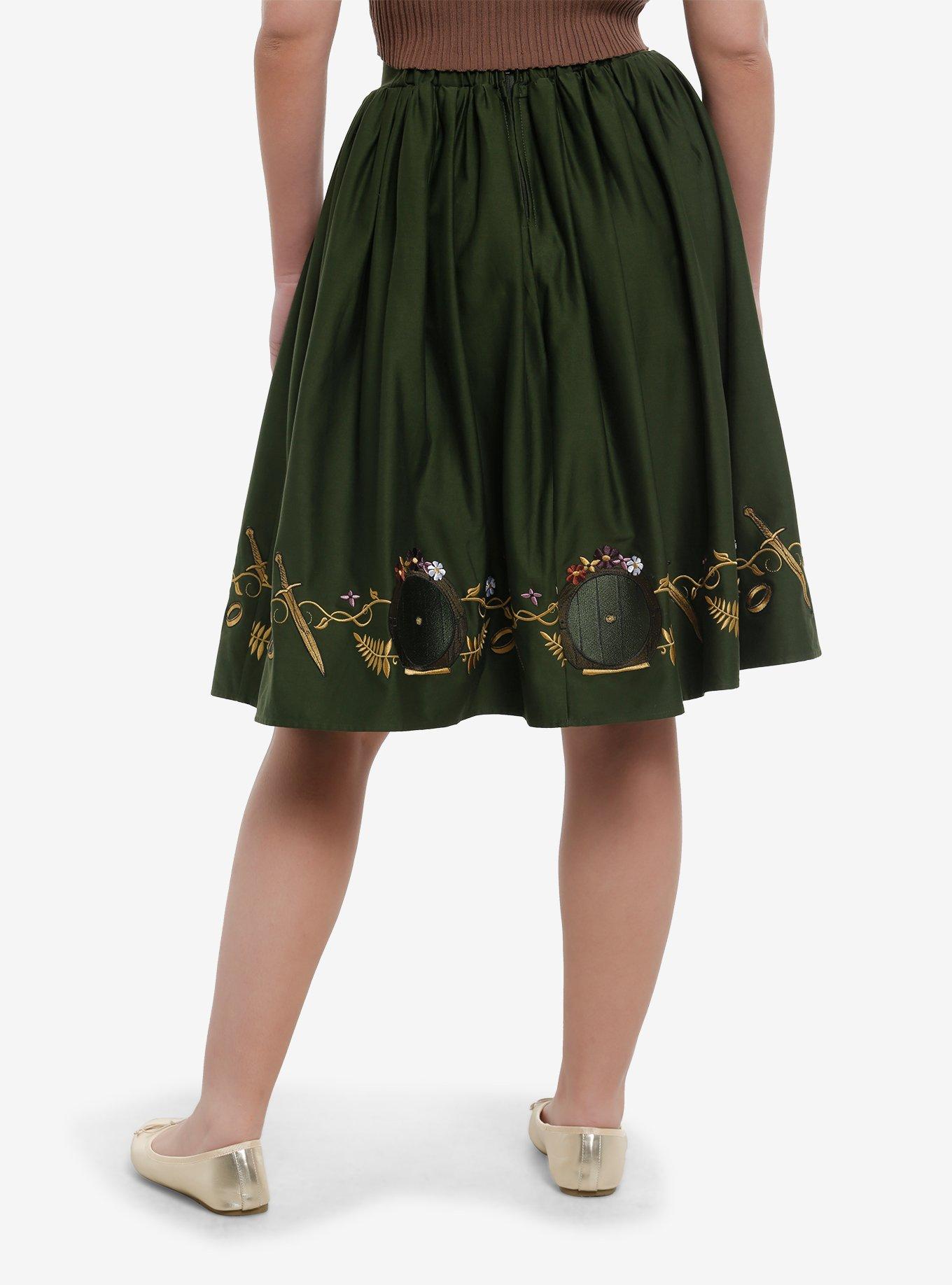 Her Universe The Lord Of The Rings Hobbit Retro Skirt Her Universe Exclusive, , hi-res