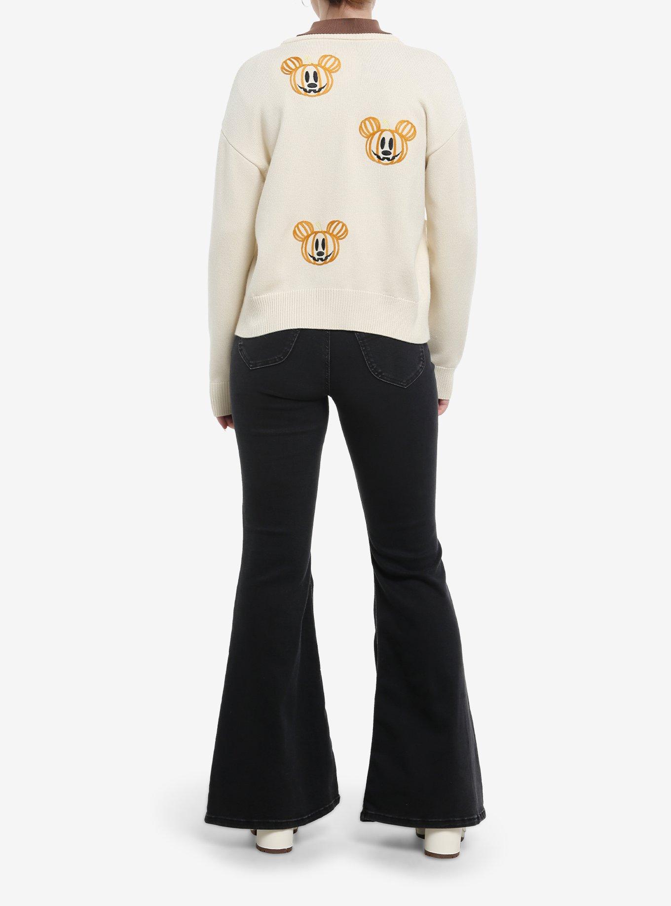 Her Universe Disney Halloween Mickey Mouse Pumpkin Cardigan Her Universe Exclusive, MULTI, alternate - view 3