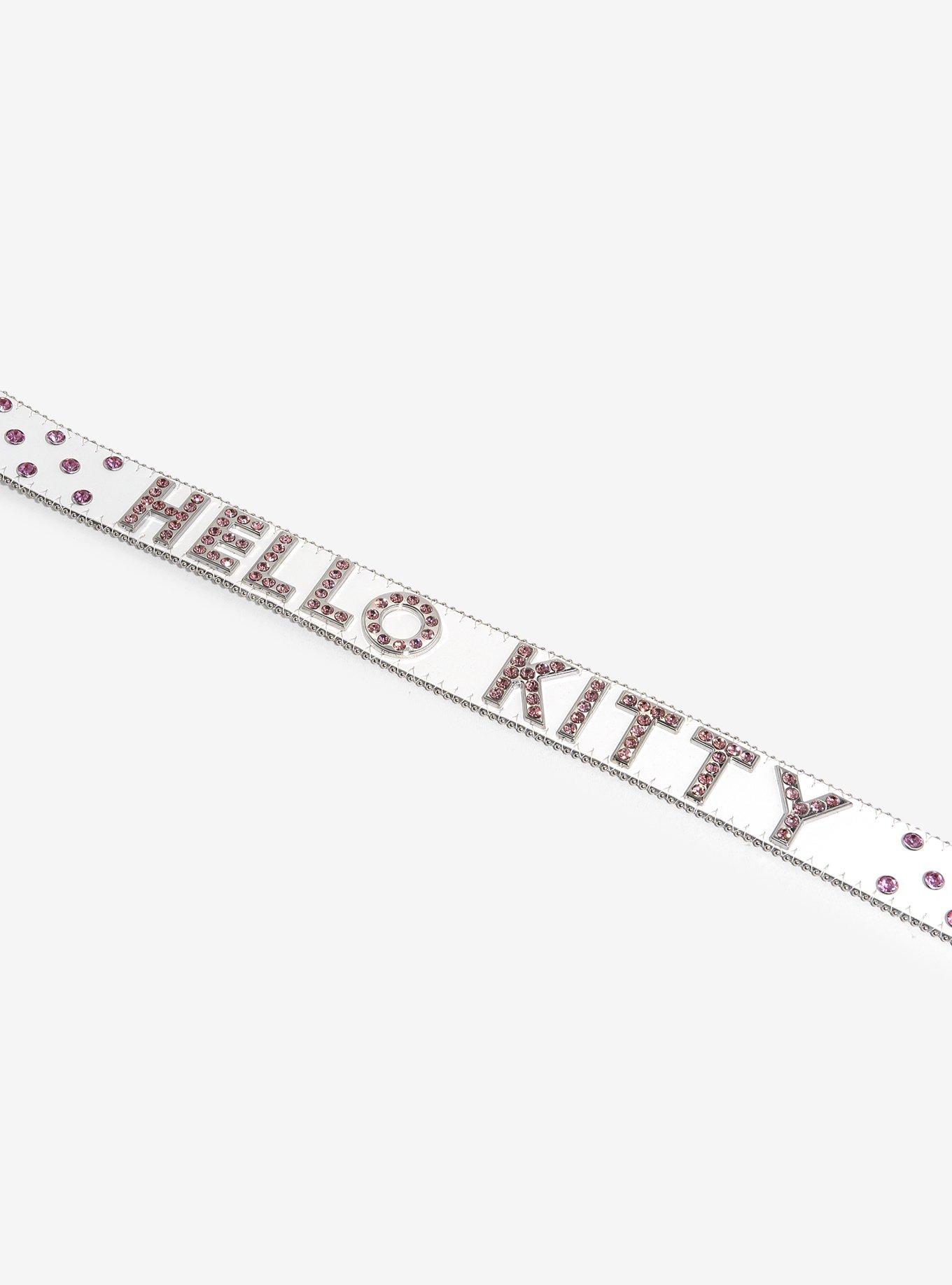 Hello Kitty Face Bling Belt, , hi-res