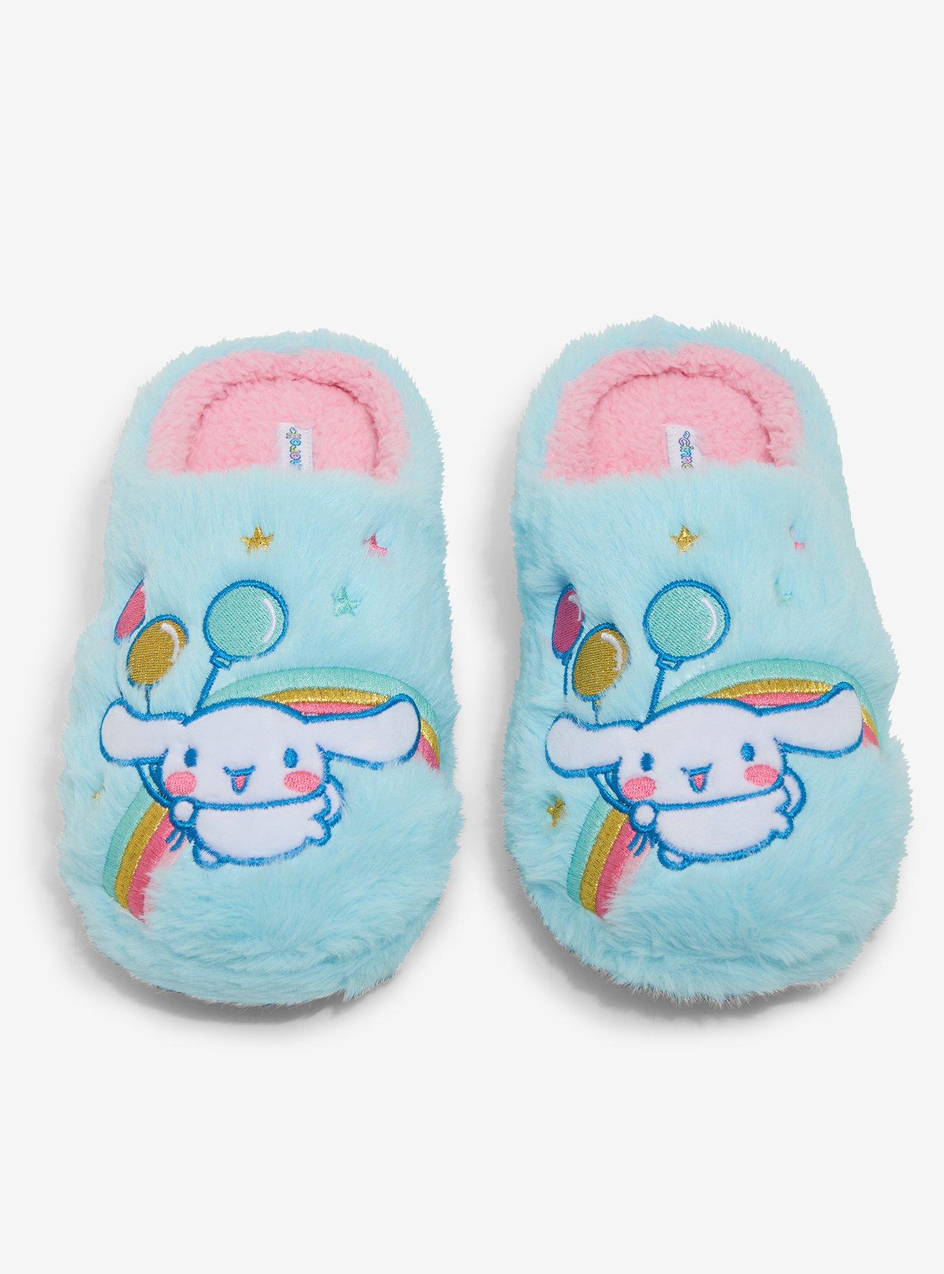 Cinnamoroll Balloons Plush Slippers, , hi-res