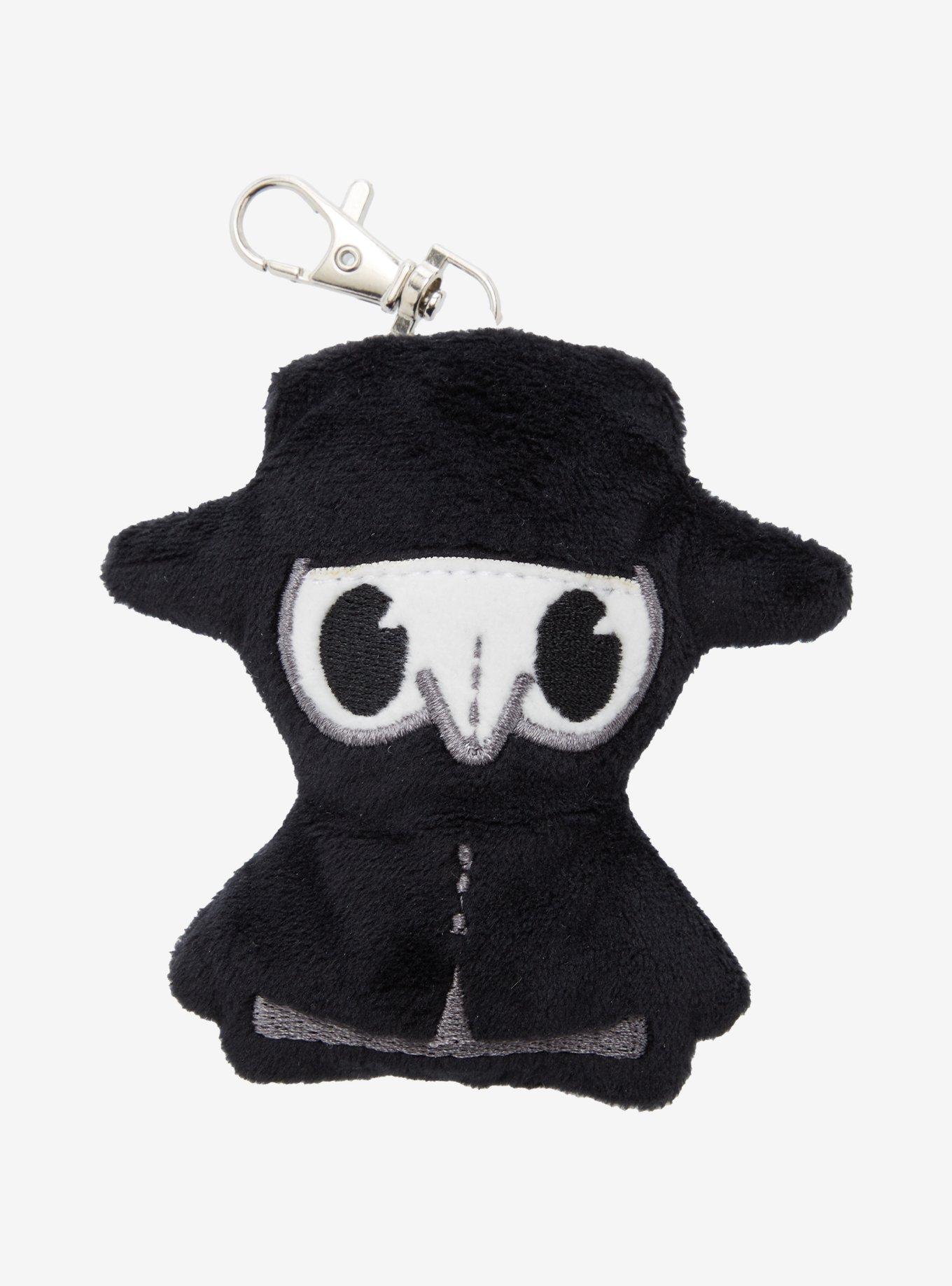 Plague Doctor Plush Bag Clip, , hi-res
