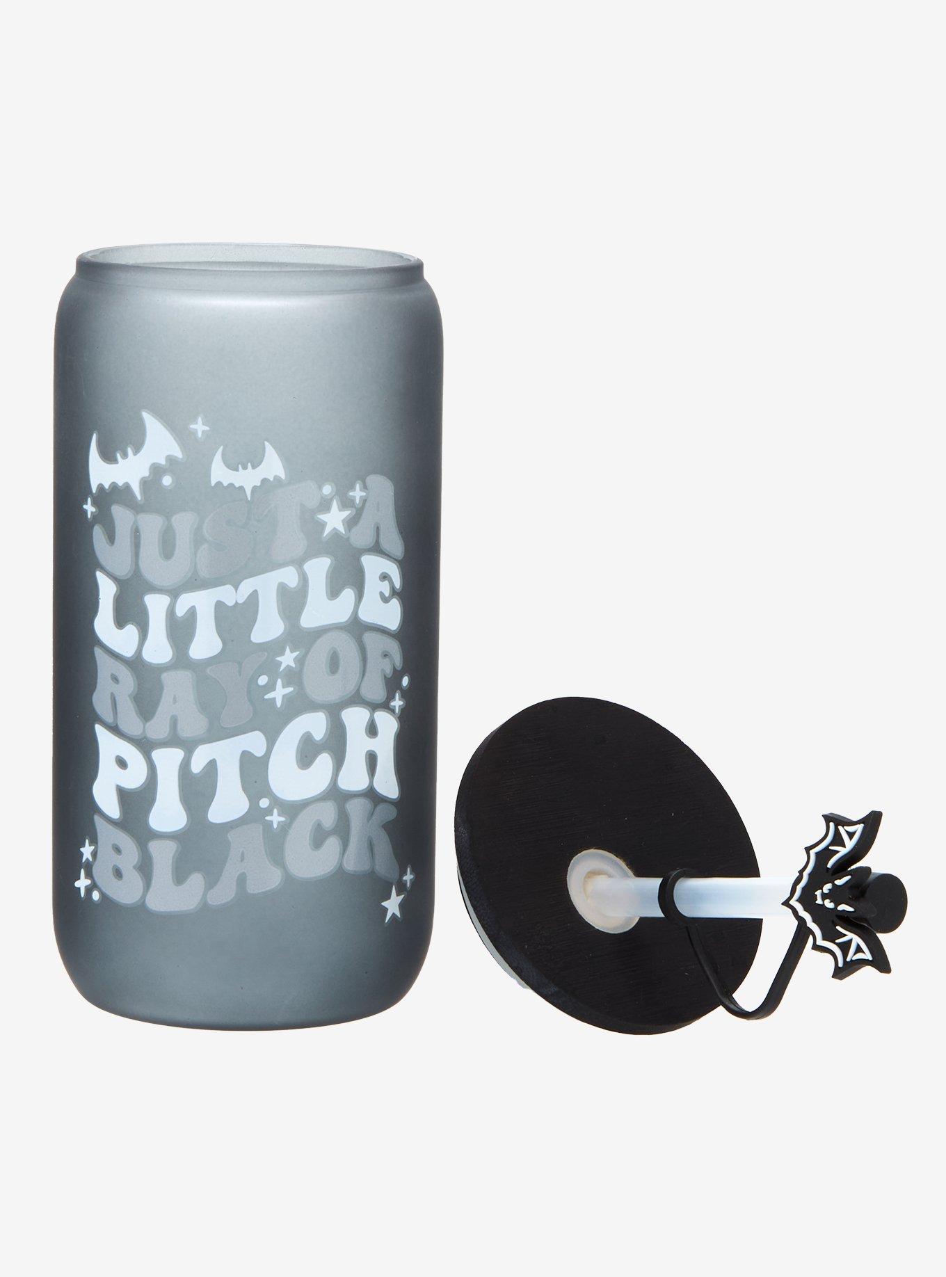 Bat Ray Of Pitch Black Glass Cup, , hi-res