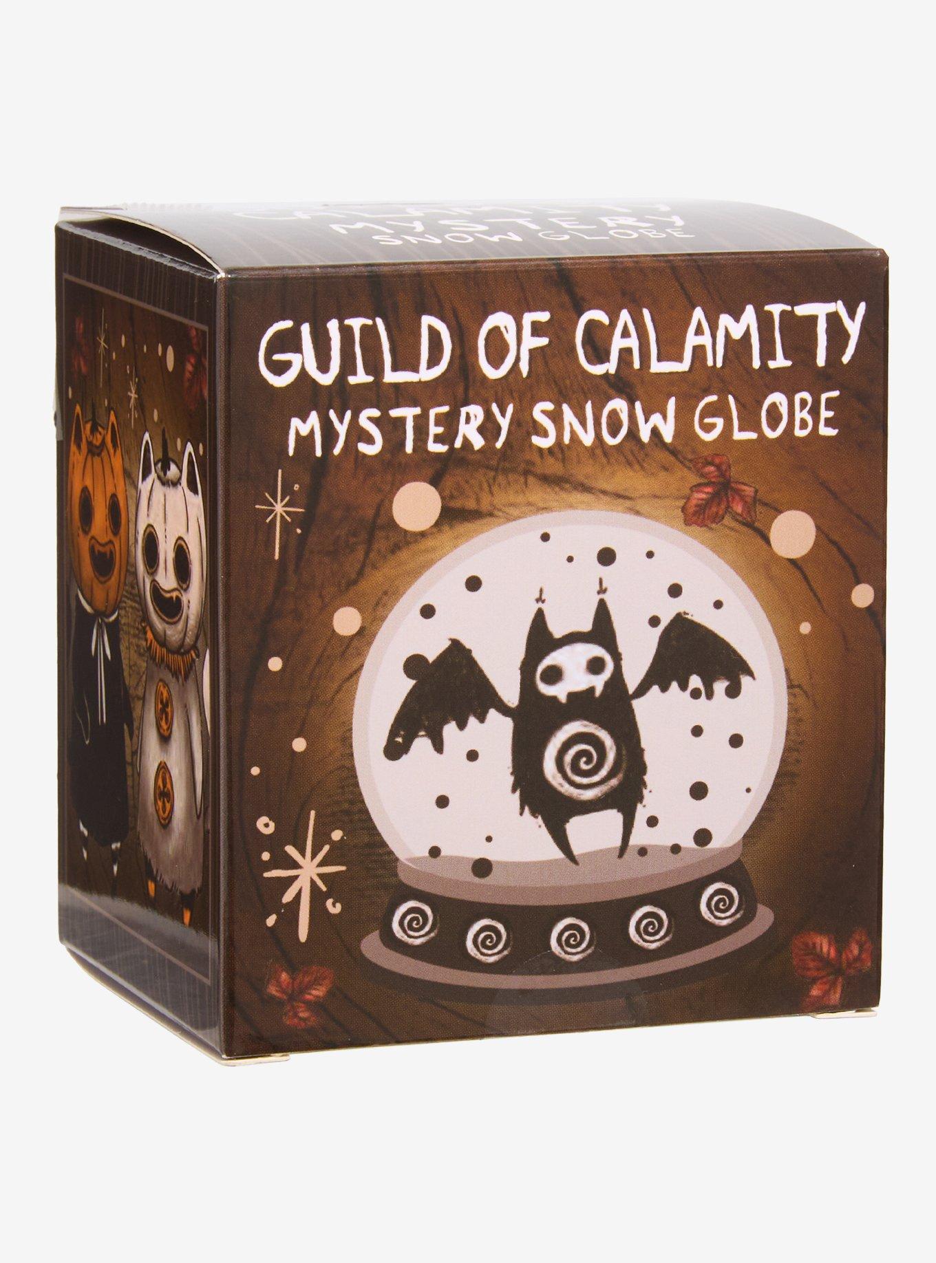 White Pumpkin Cat Mini Snow Globe By Guild Of Calamity, , alternate