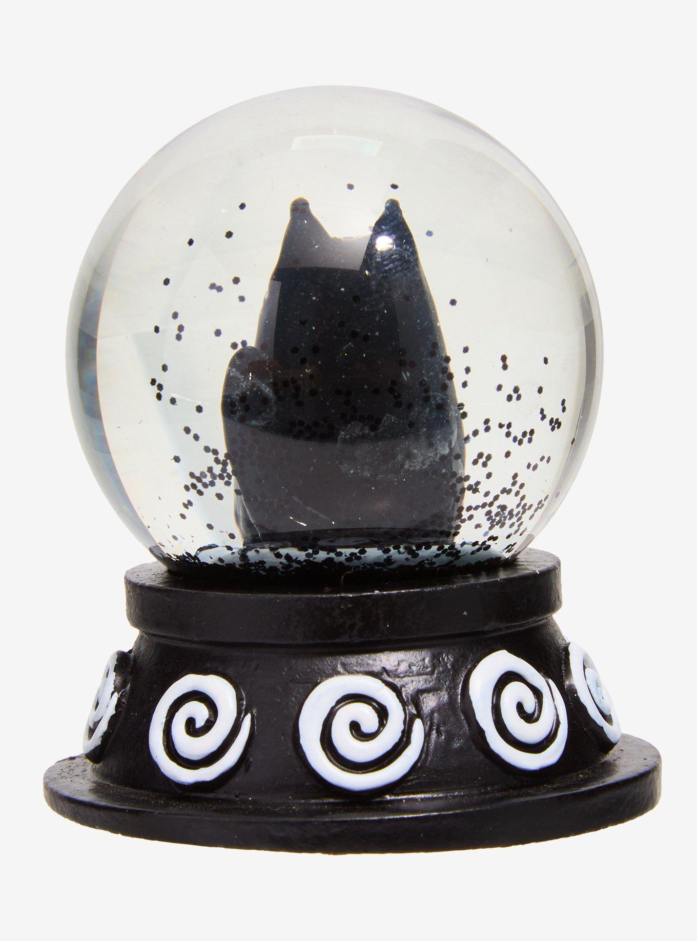 Black Swirl Cat Mini Snow Globe By Guild Of Calamity, , hi-res