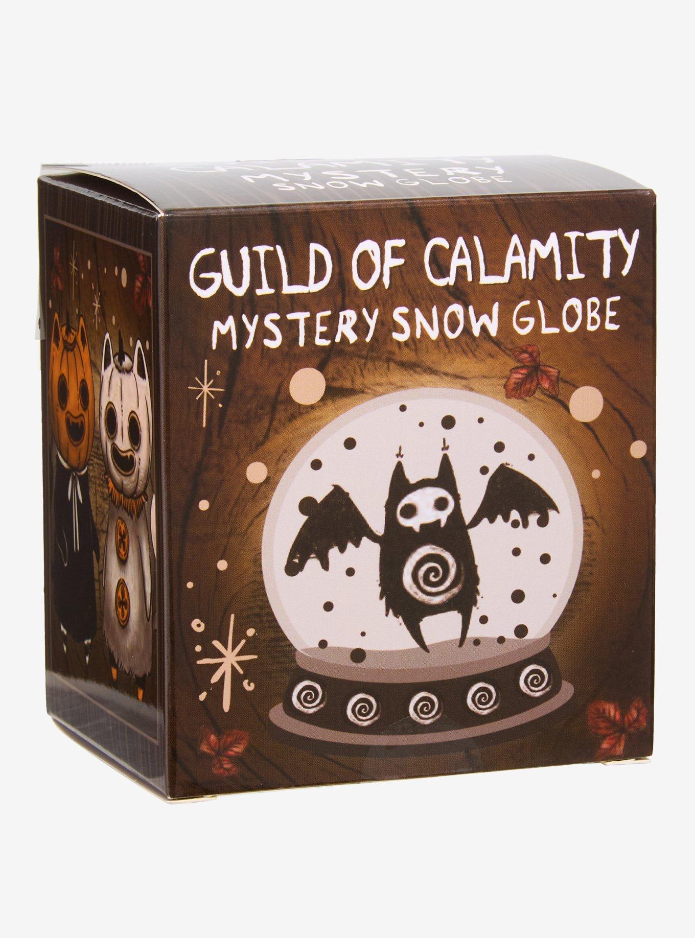 Black Swirl Cat Mini Snow Globe By Guild Of Calamity, , alternate