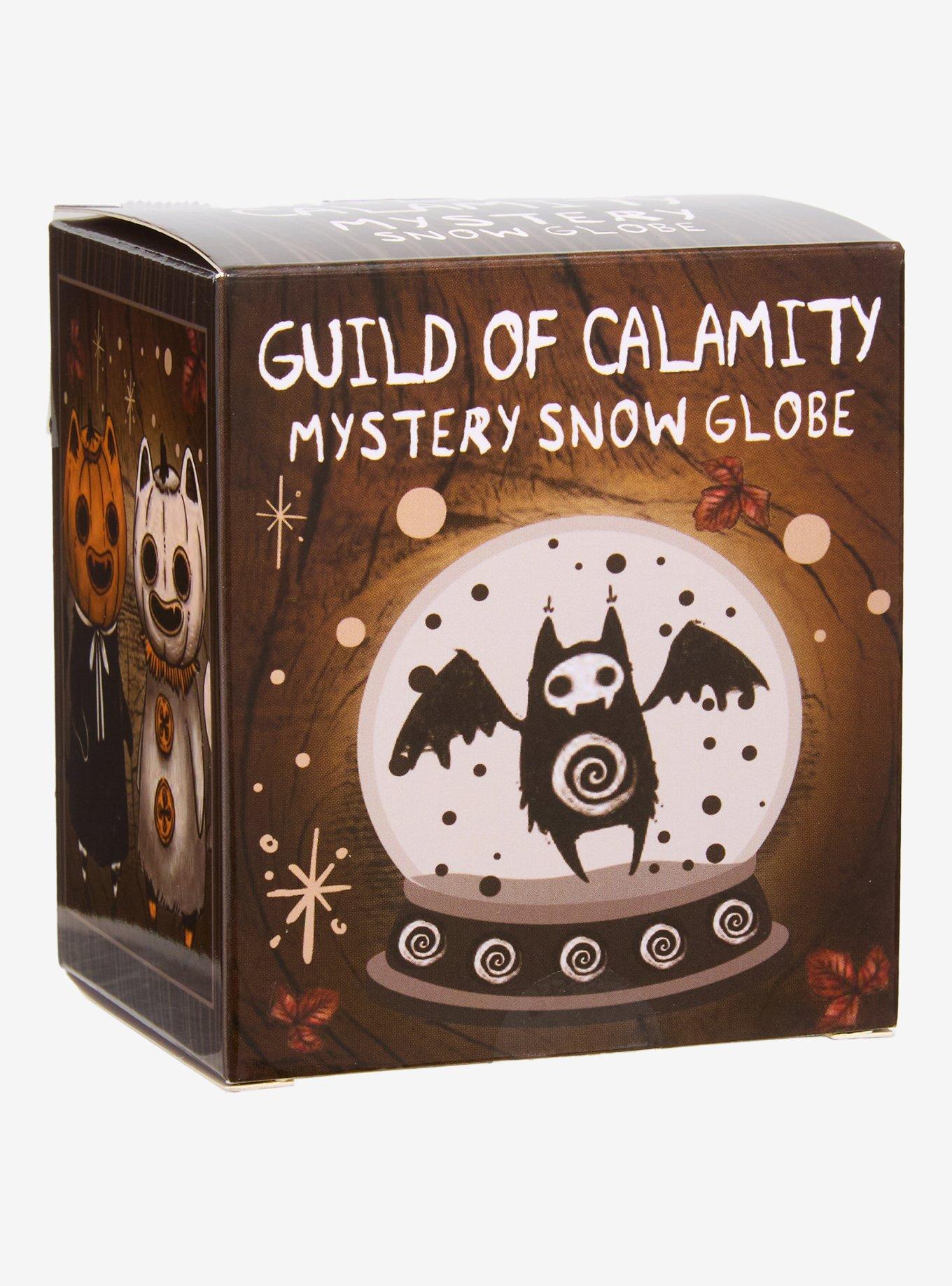 Orange Pumpkin Cat Mini Snow Globe By Guild Of Calamity, , alternate