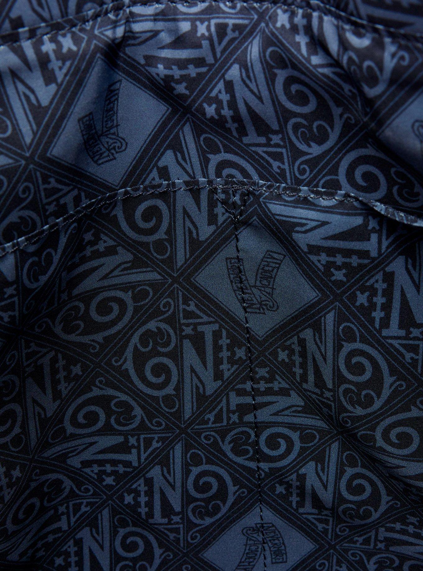 Loungefly Wednesday Black Roses Convertible Tote Bag, , alternate