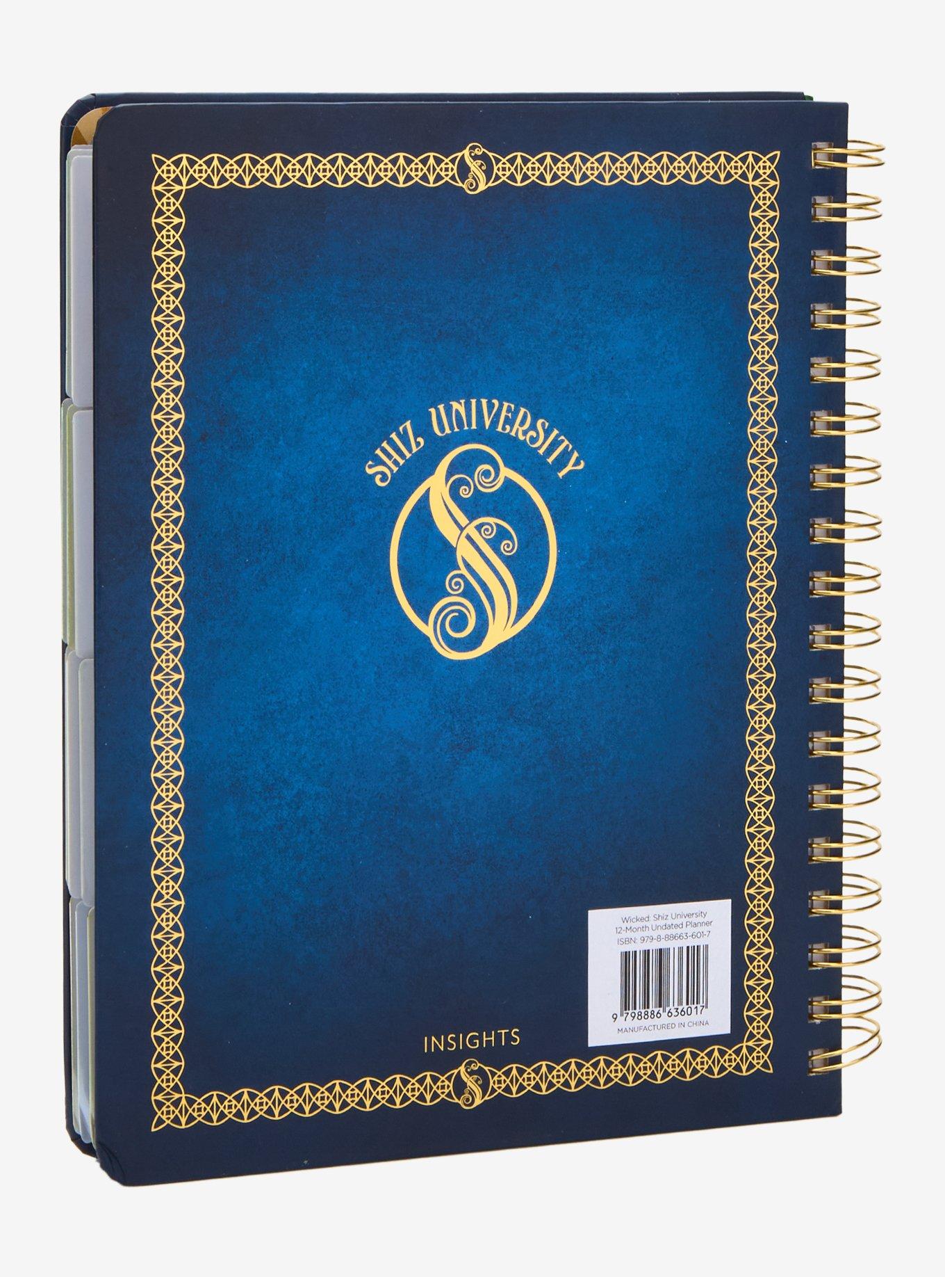 Wicked Shiz University Undated 12-Month Planner
