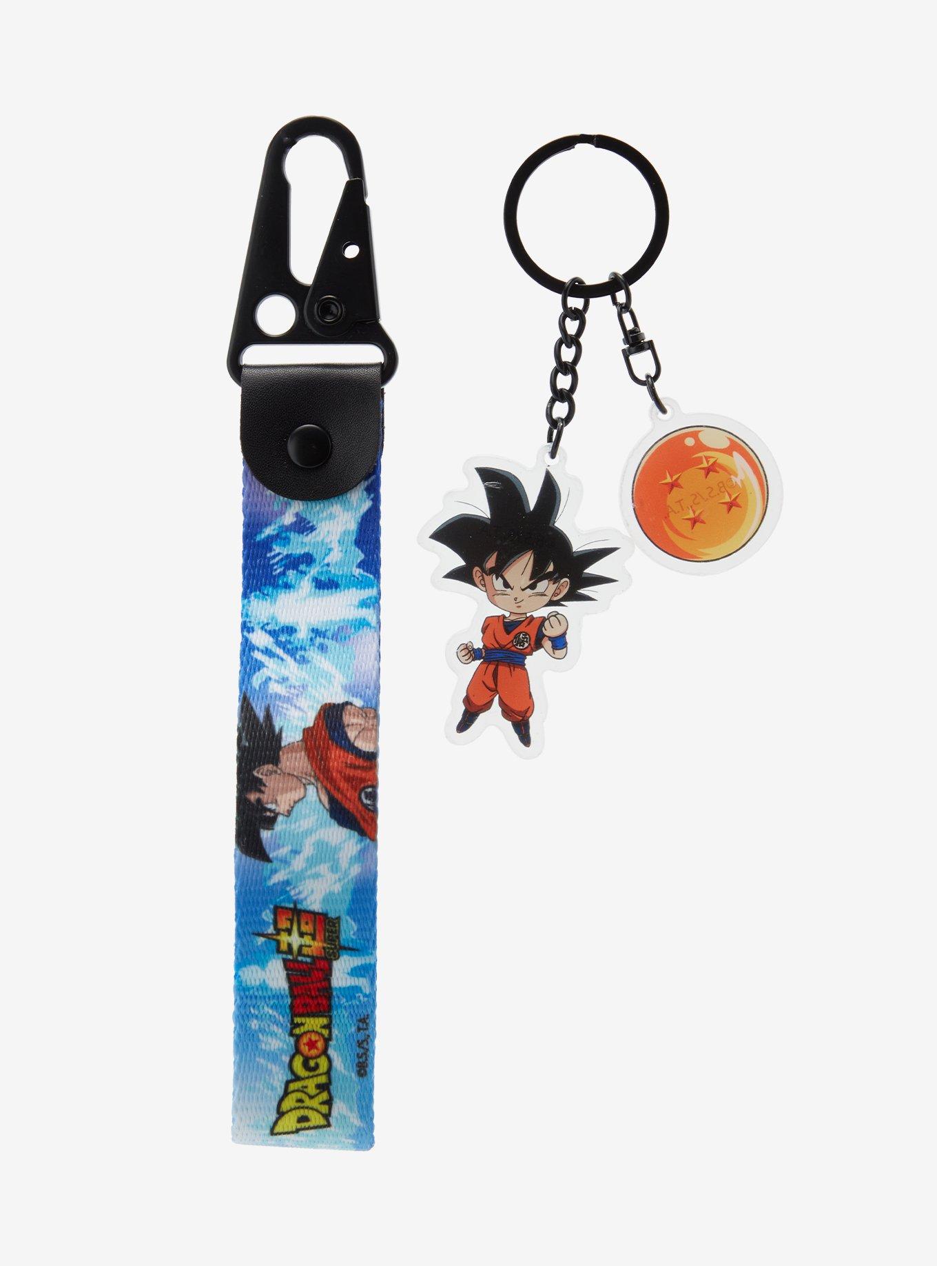 Dragon Ball Super Goku Wrist Lanyard With Key Chain, , alternate