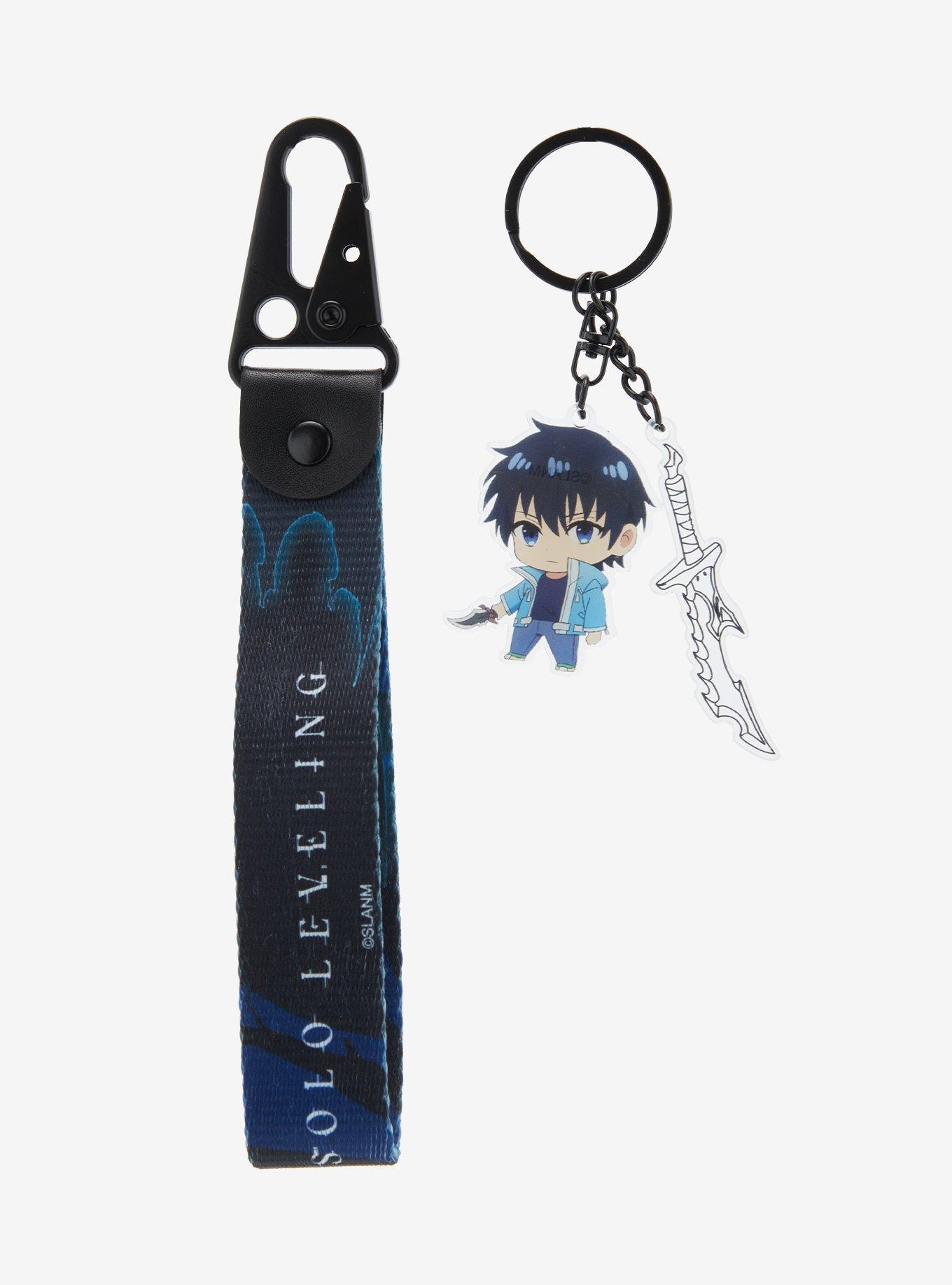 Solo Leveling Wrist Lanyard With Key Chain, , alternate