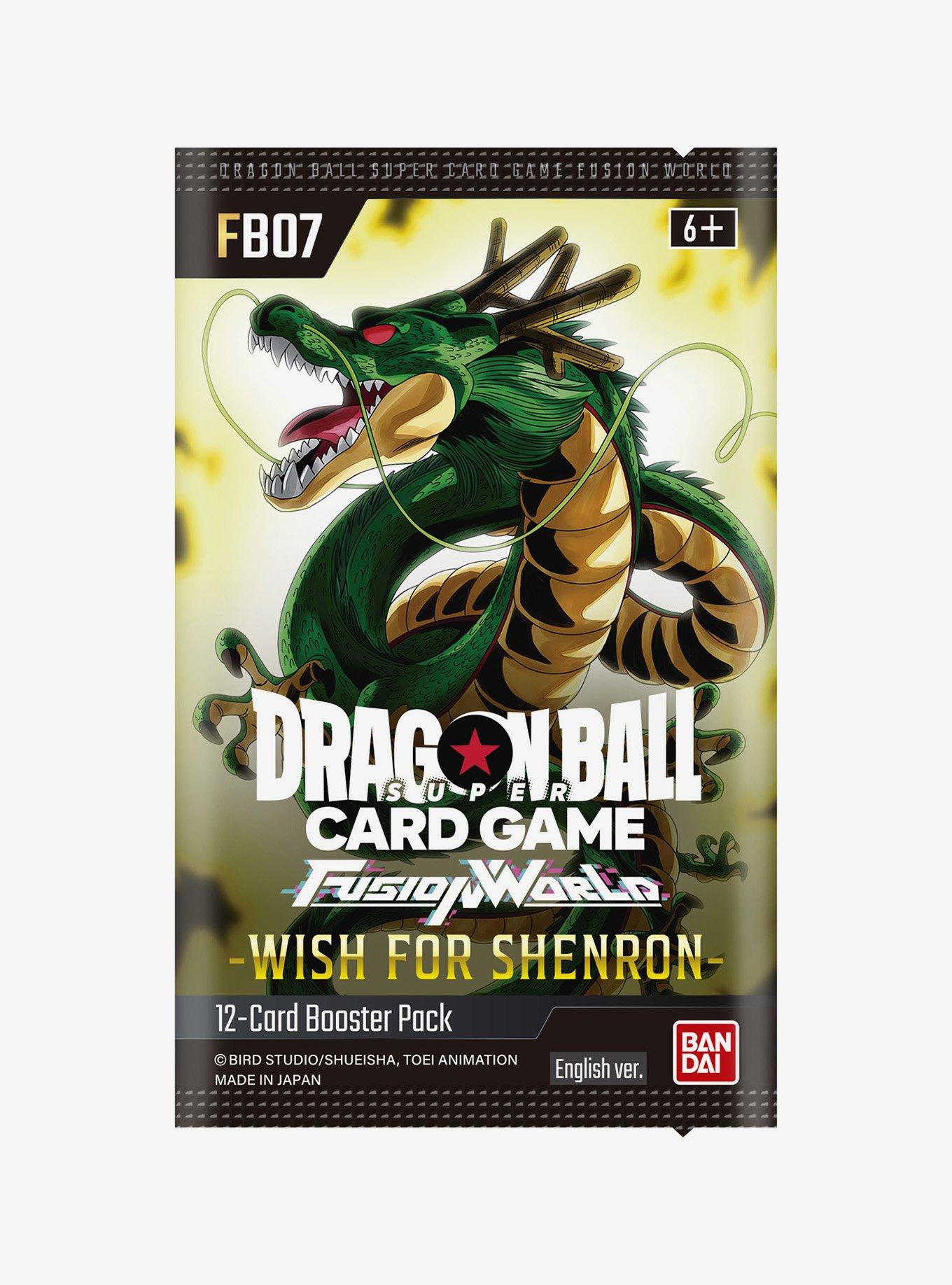 Dragon Ball Super Card Game Fusion World Wish For Shenron Booster Pack, , hi-res