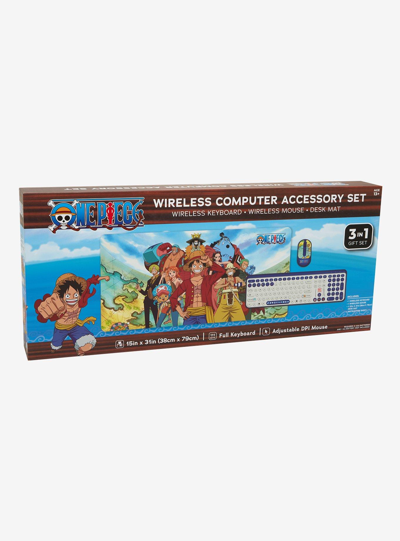 One Piece Wireless Keyboard Accessory Set