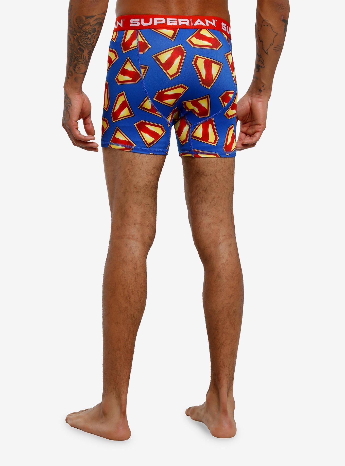 DC Comics Superman Logo Boxer Briefs, , hi-res