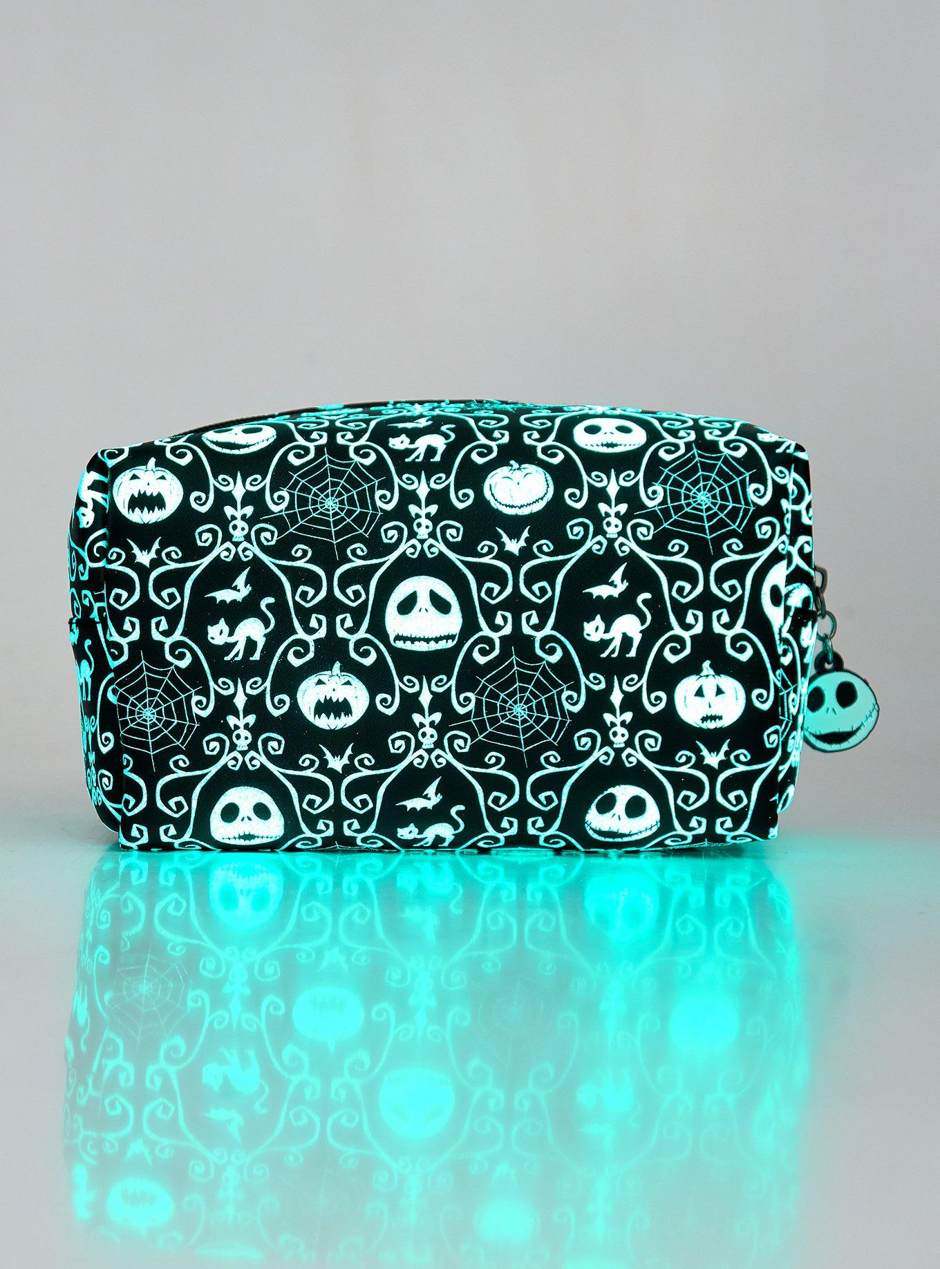 The Nightmare Before Christmas Glow-In-The-Dark Makeup Bag, , hi-res