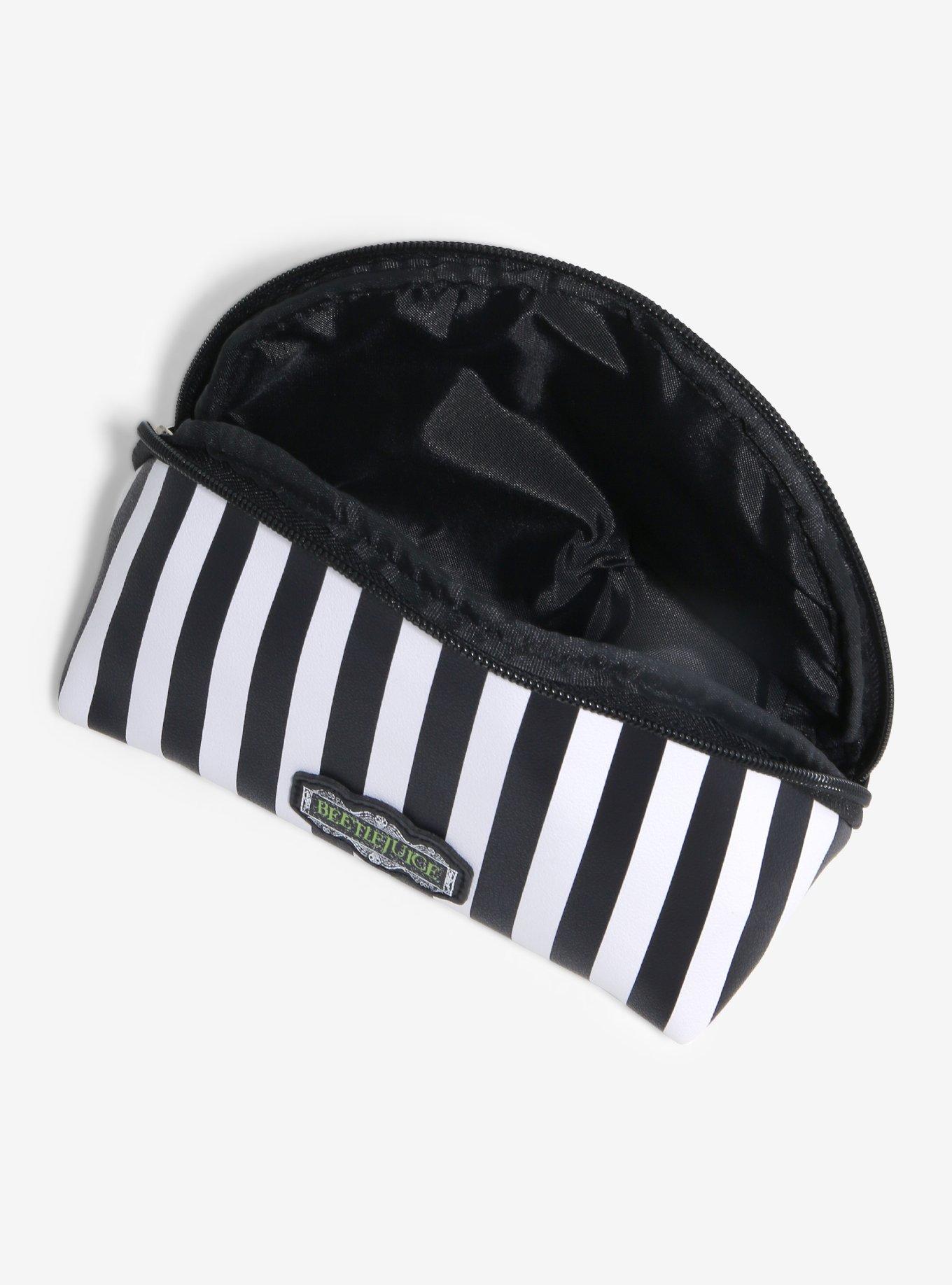 Beetlejuice Never Trust The Living Makeup Bag
